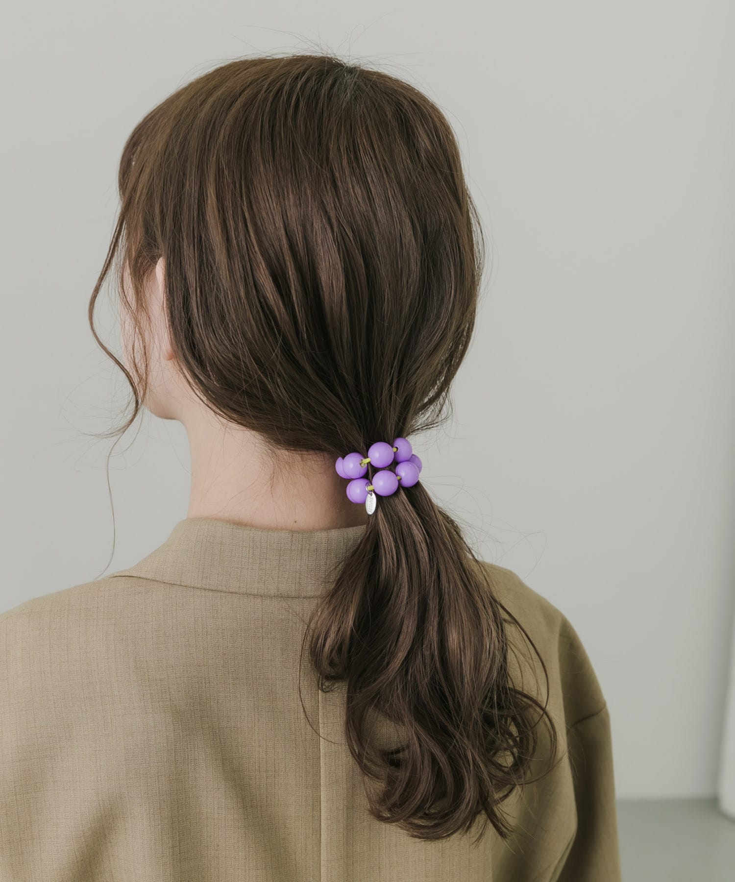 カラーボールヘアゴム LVD -