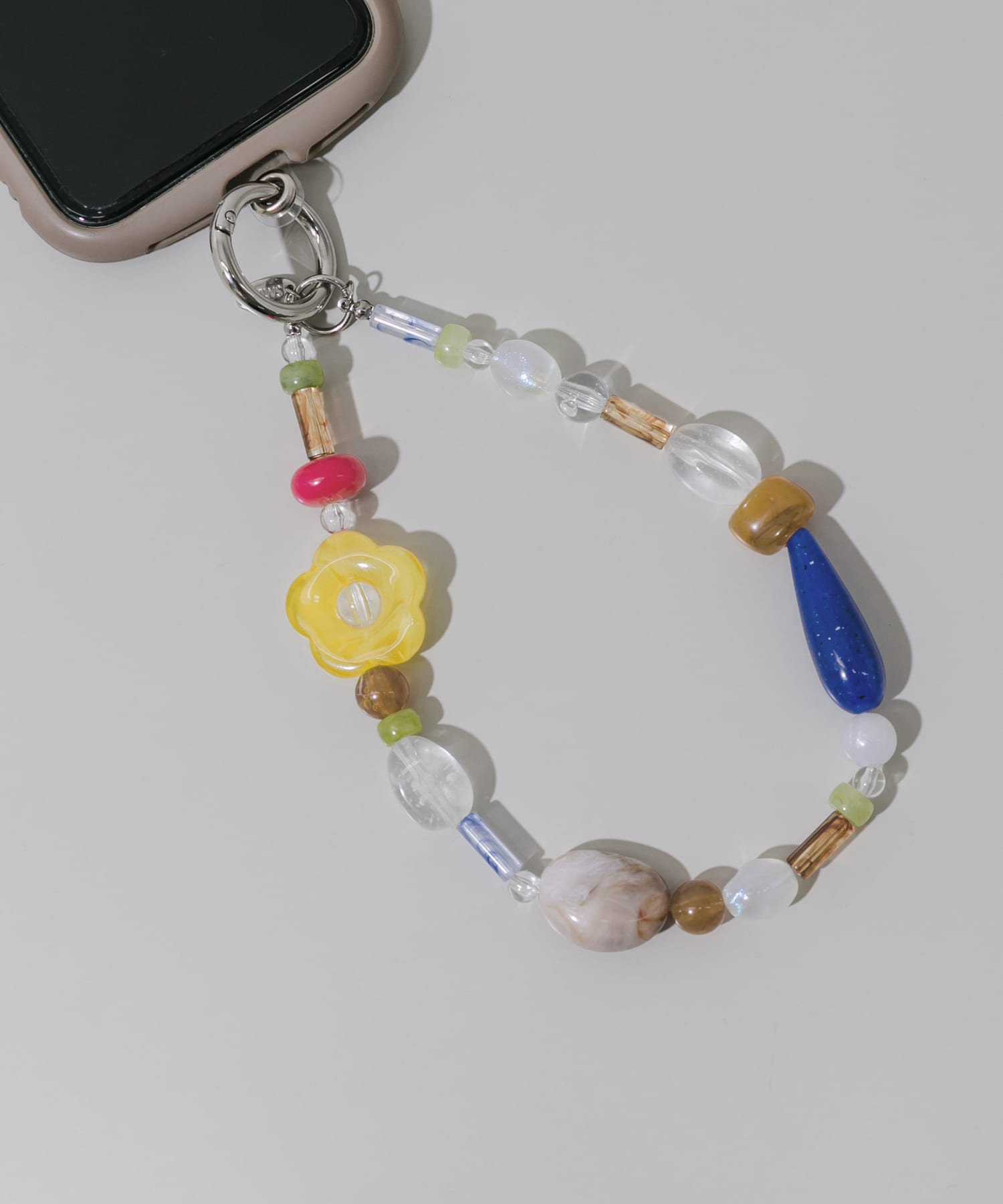 カラフルモチーフループキーチェーン