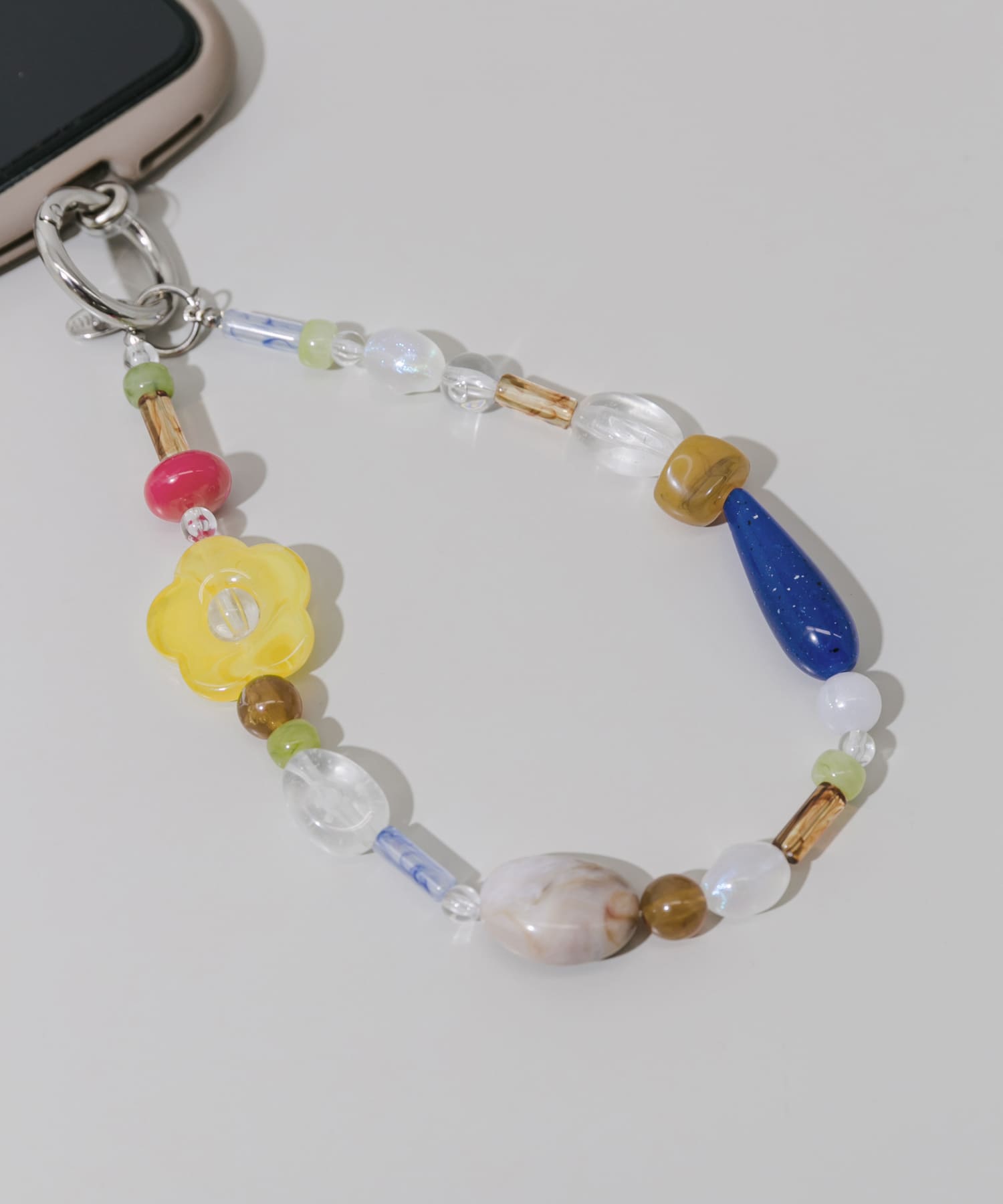 カラフルモチーフループキーチェーン CLR -