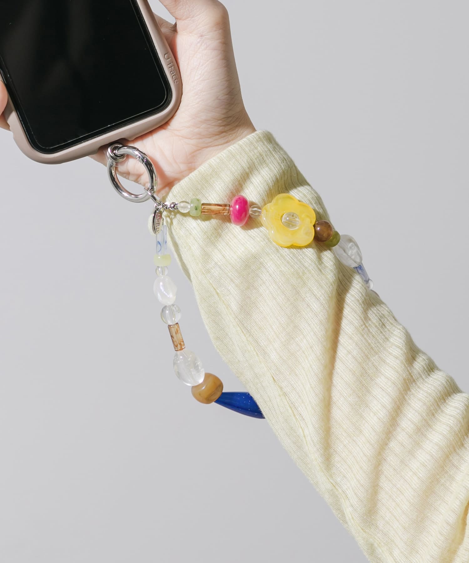 カラフルモチーフループキーチェーン CLR -