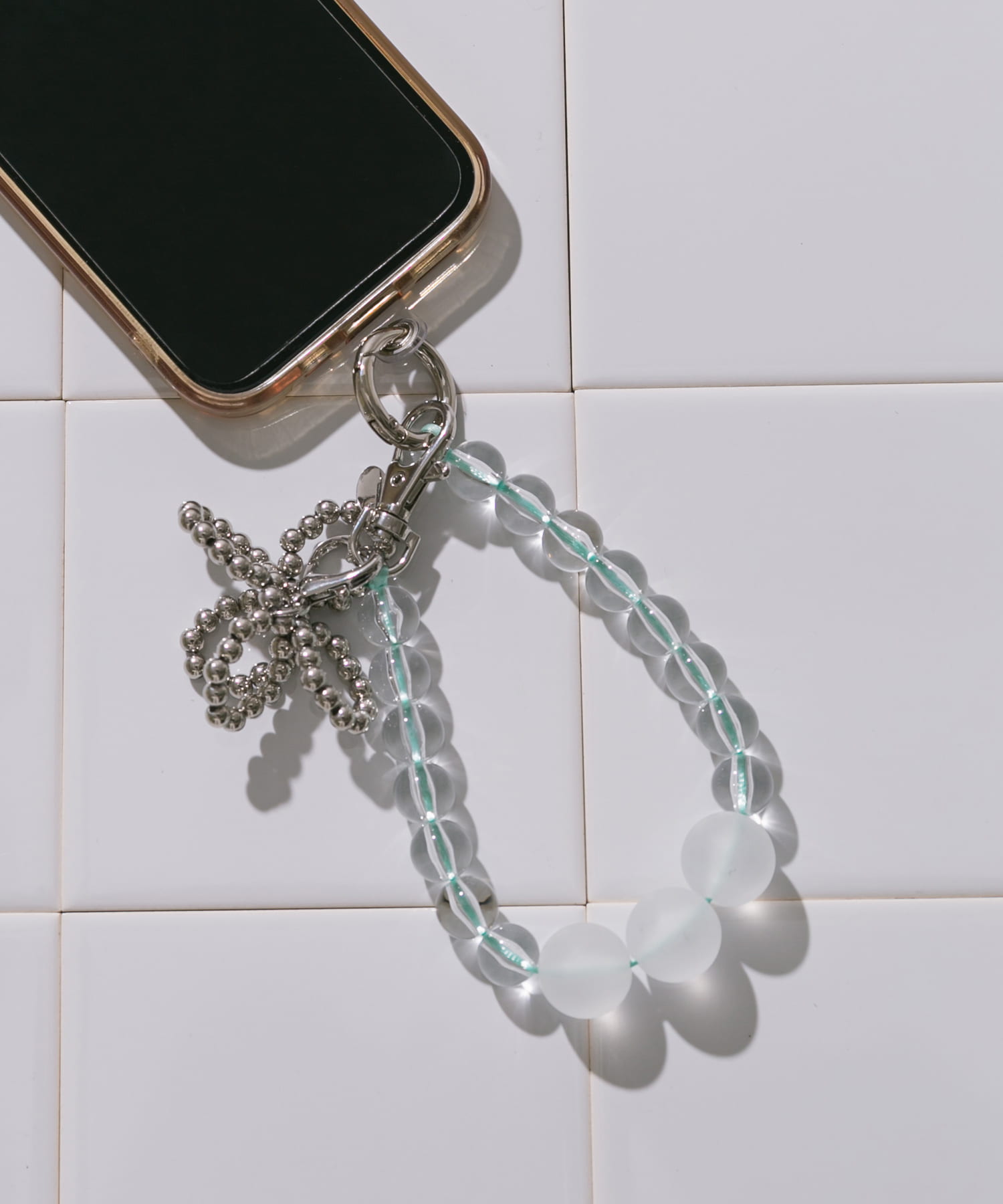 クリアボールキーチェーン