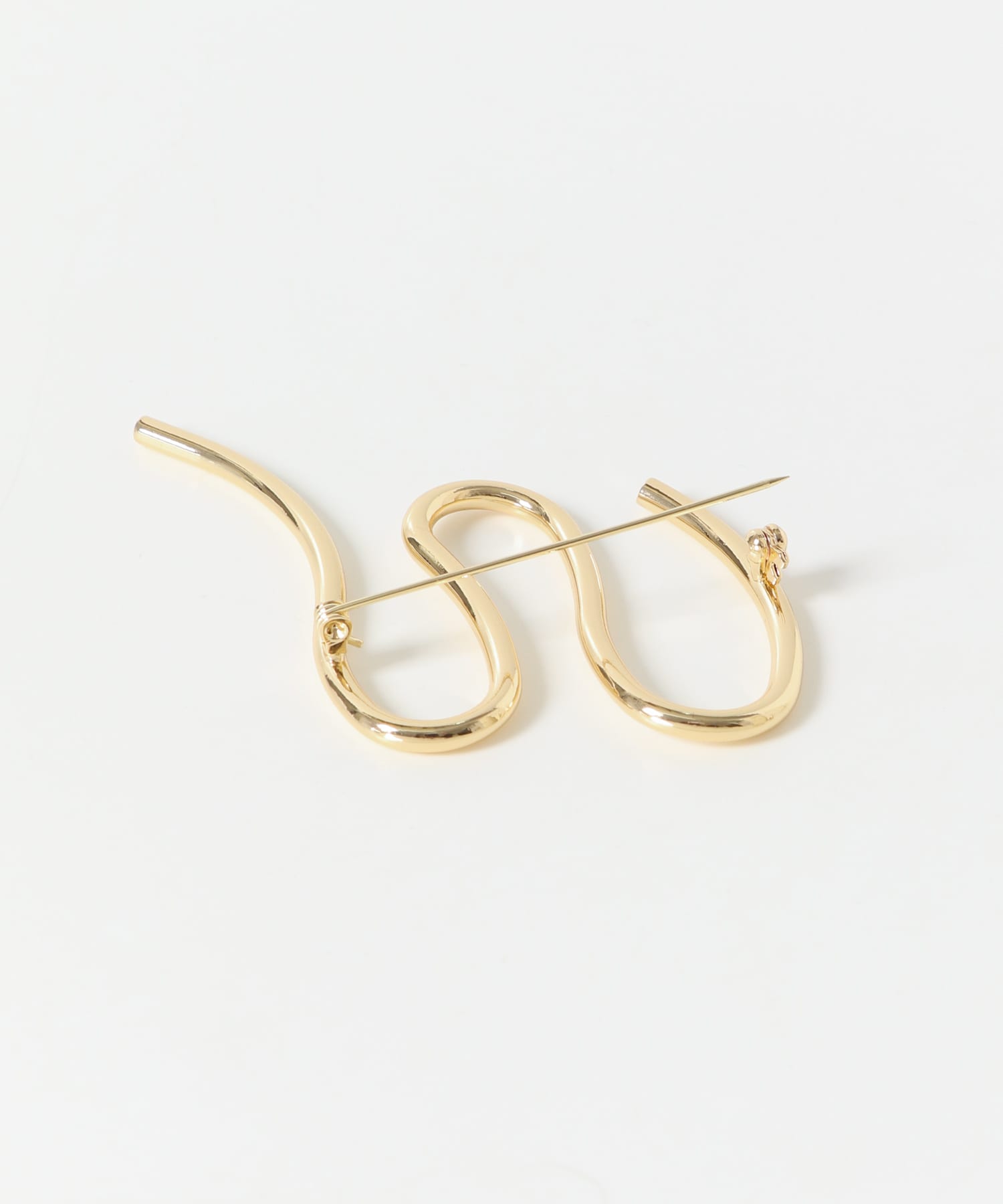 ニュアンスラインブローチ GLD -