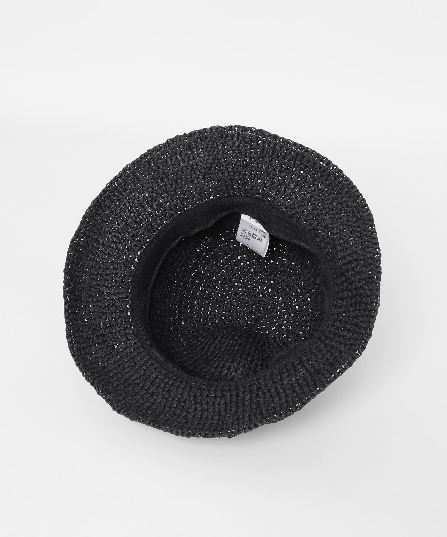 ムジペーパーチューリップハット BLK -
