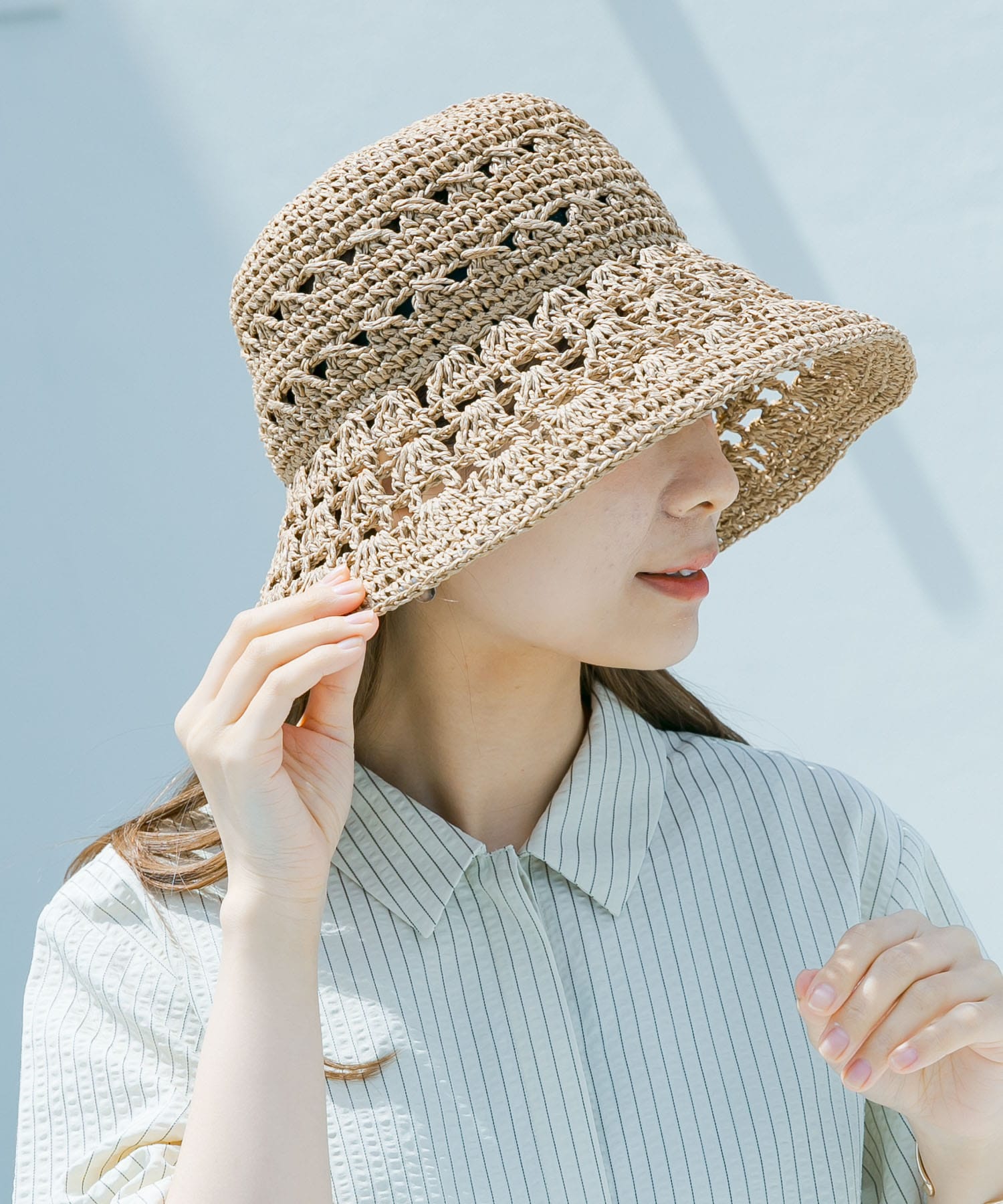 シェルアミモチーフハット