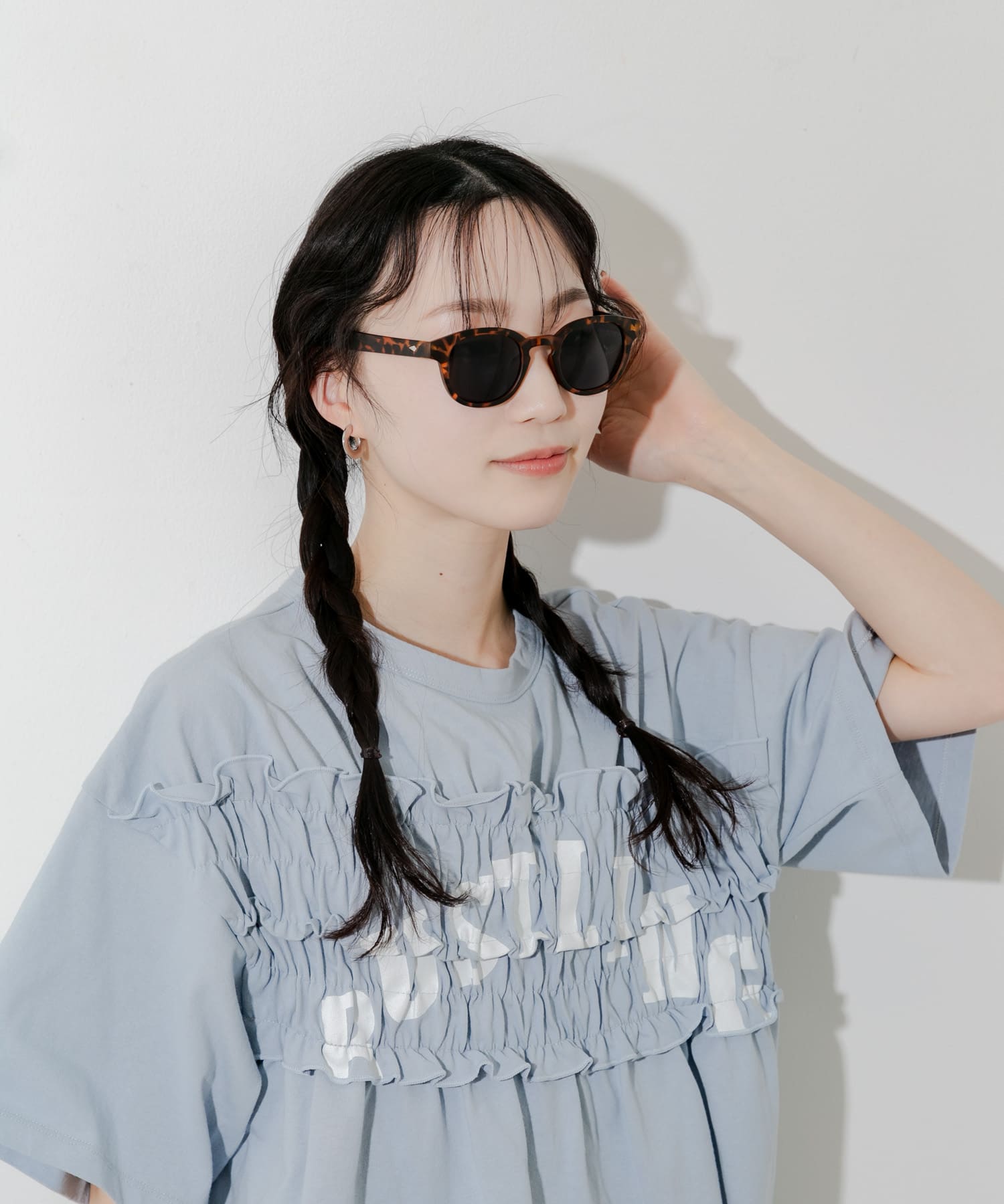 ウェリントンマットサングラス DEMI -