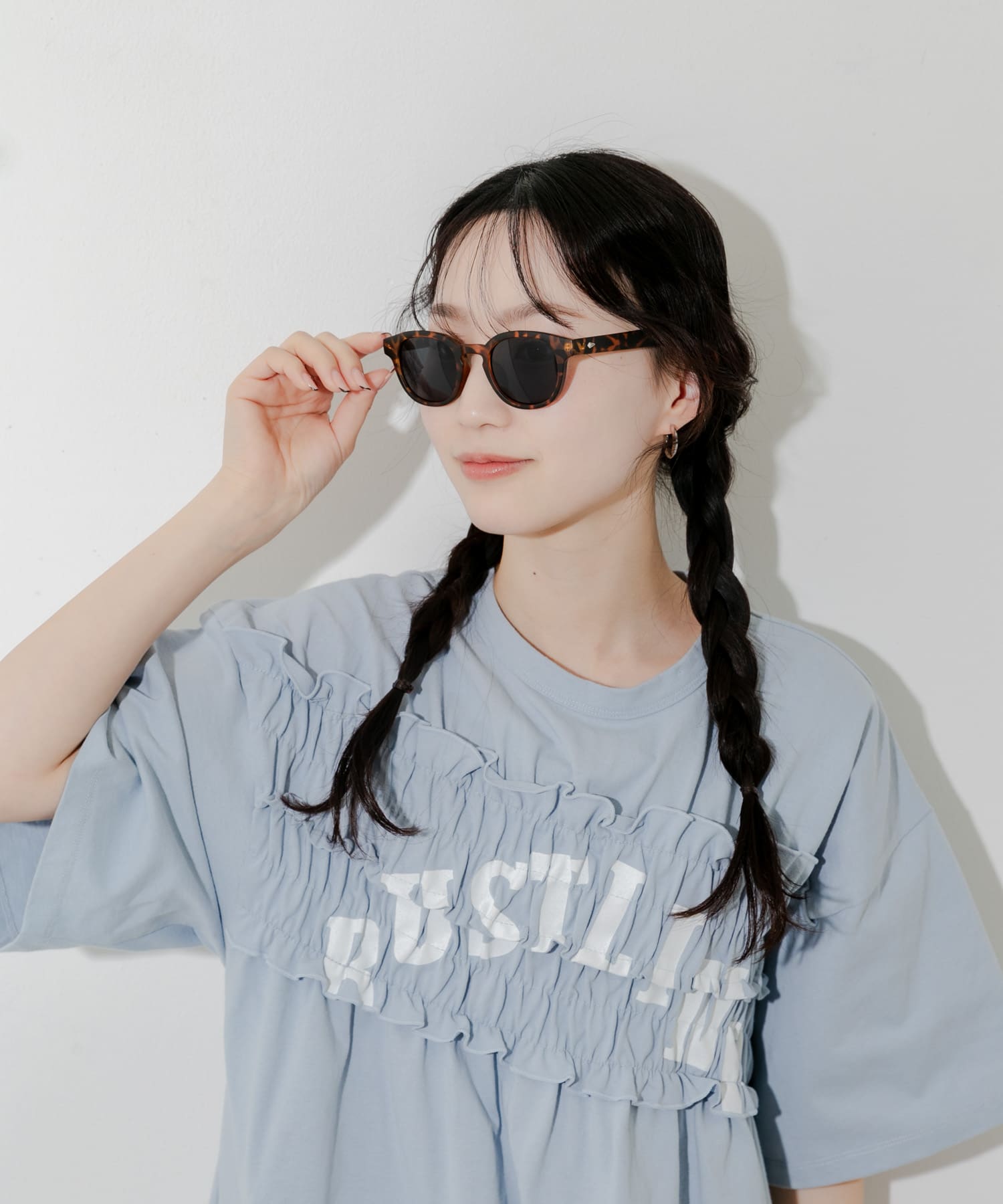 ウェリントンマットサングラス DEMI -