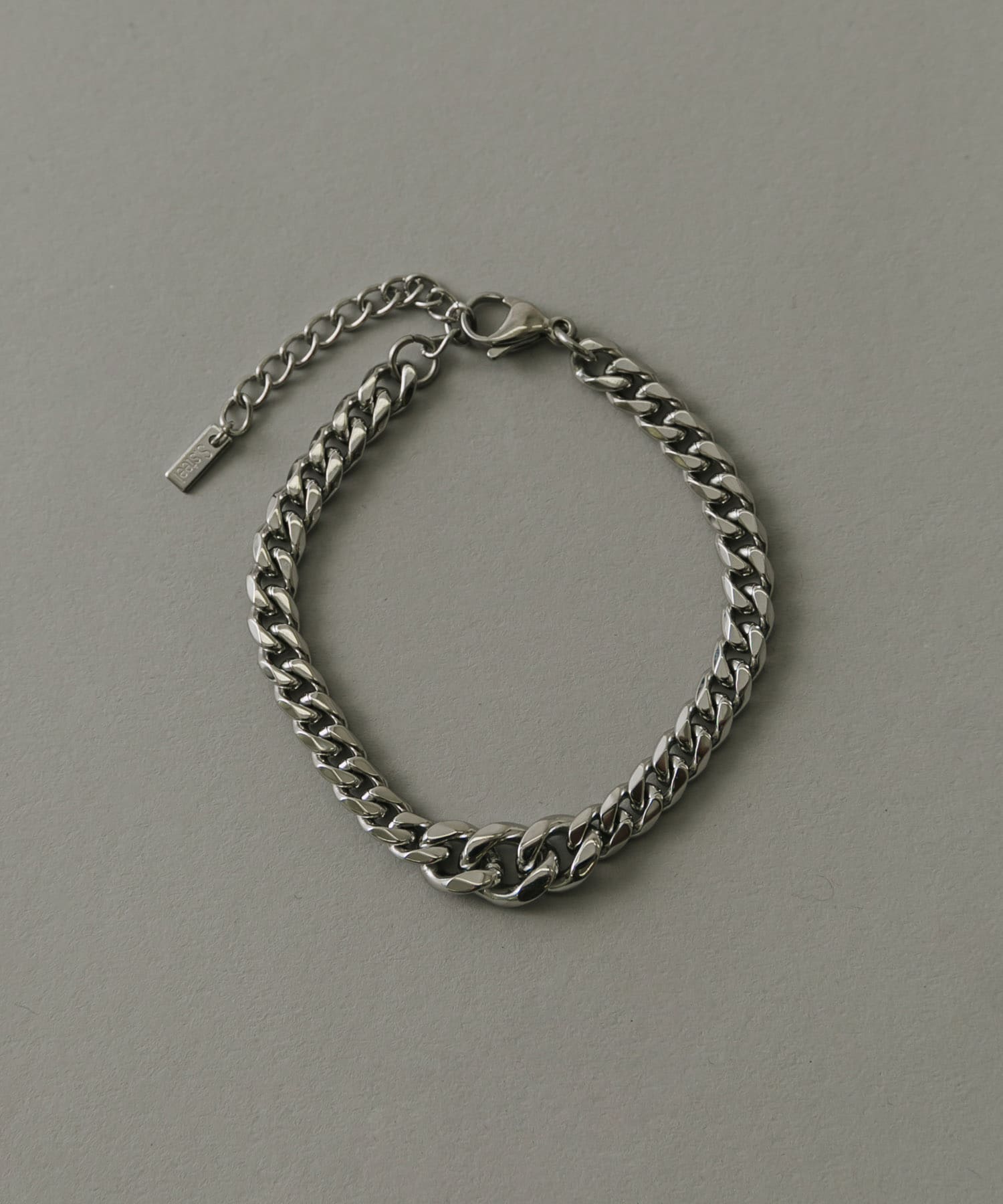 ステンレスチェーンブレスレット SLV -