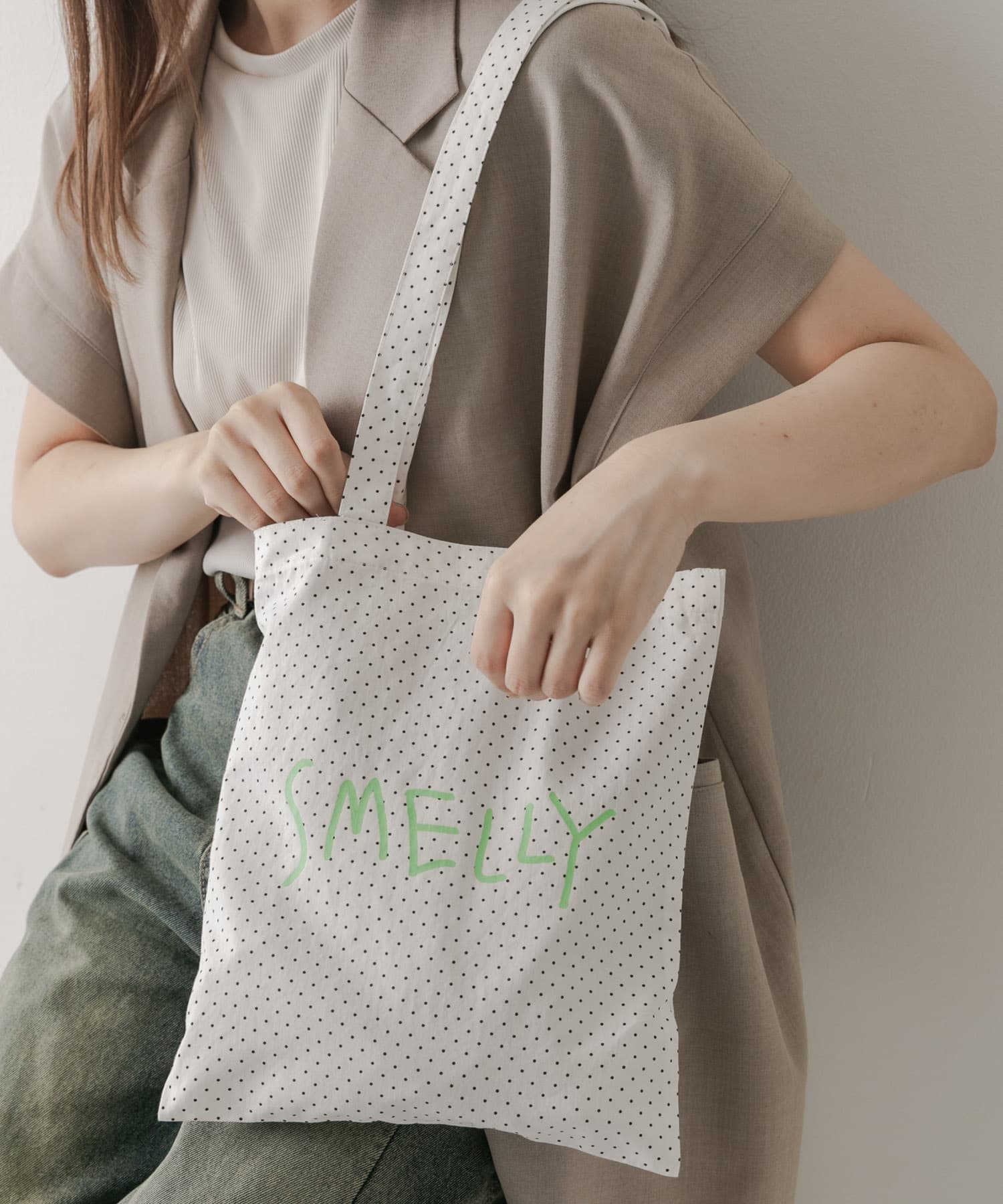 プリントトートバッグS DOT S