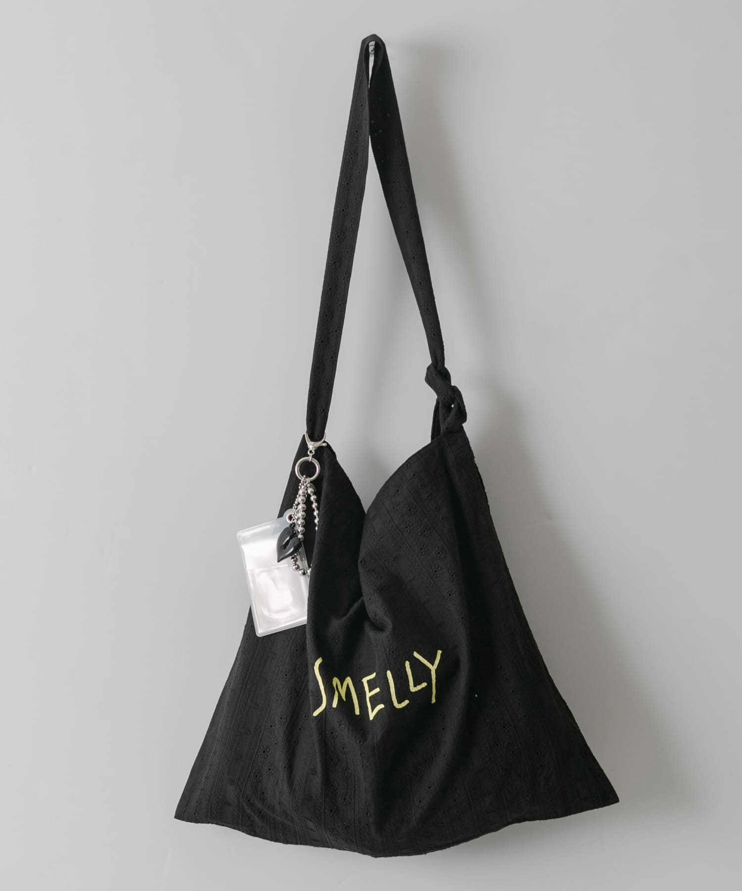 プリントショルダーバッグ EMBROIDERY S