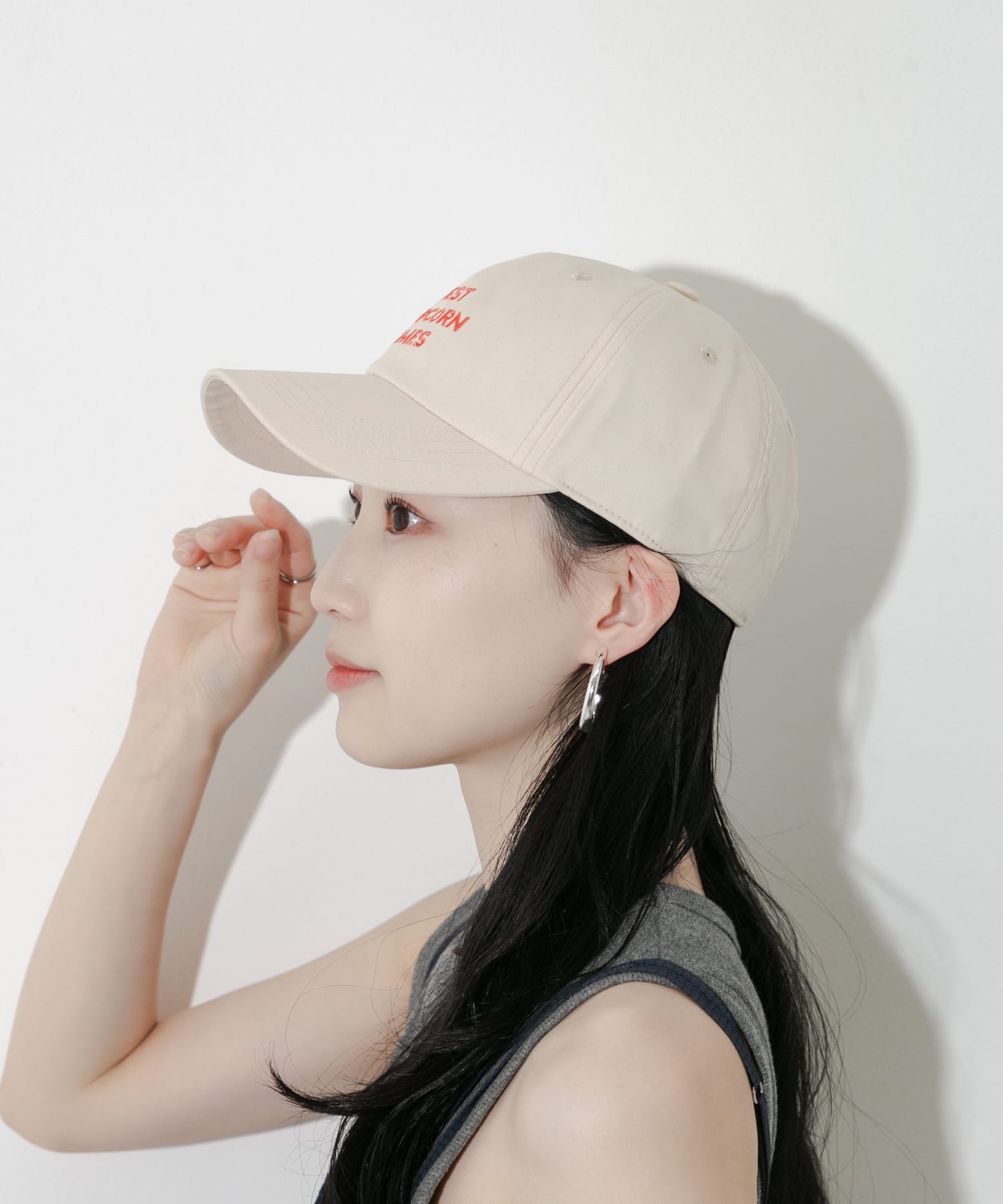 レタリングロゴキャップ IVO -