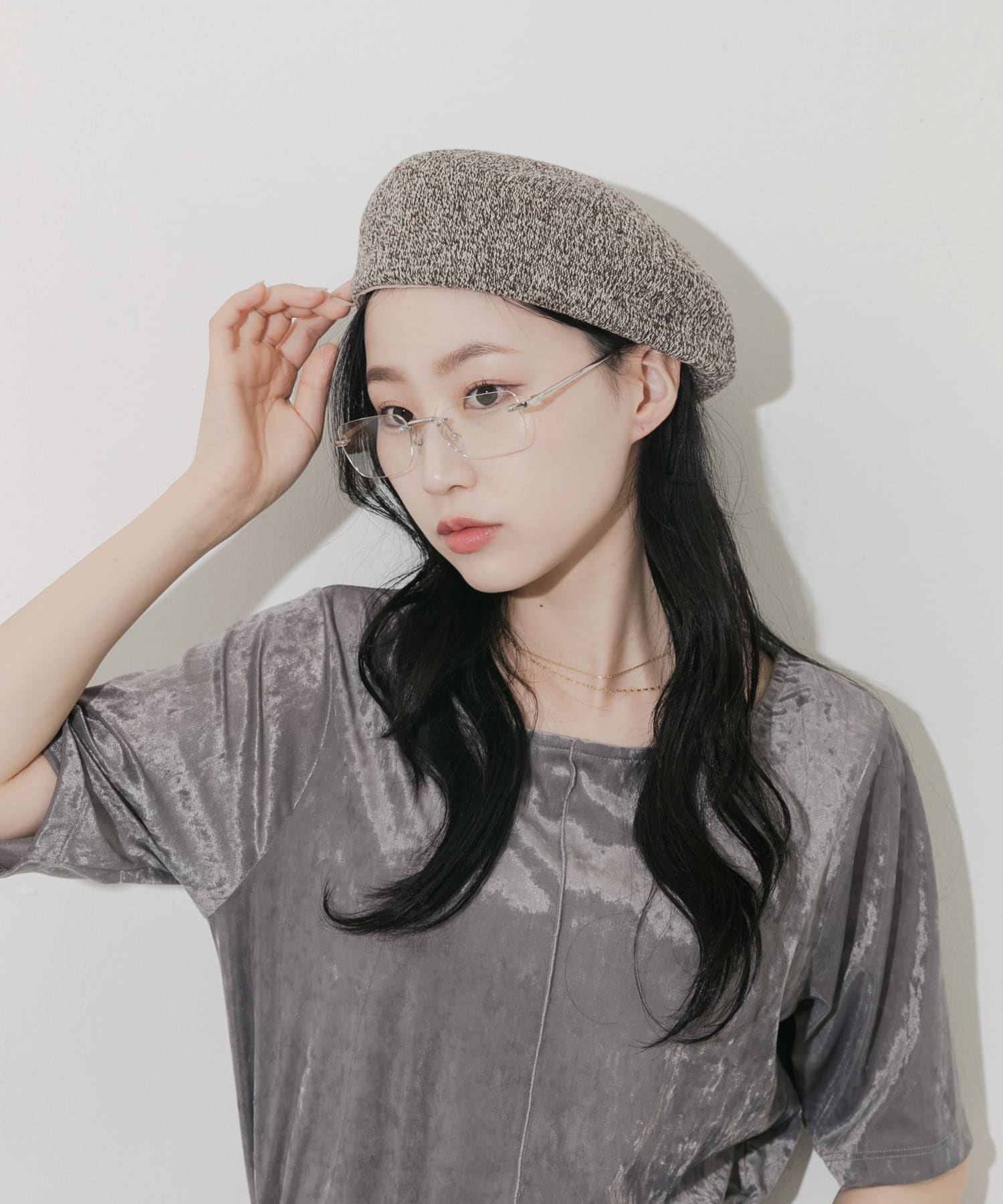 ミックスパターンベレー(- BLK): 帽子｜URBAN RESEARCH公式