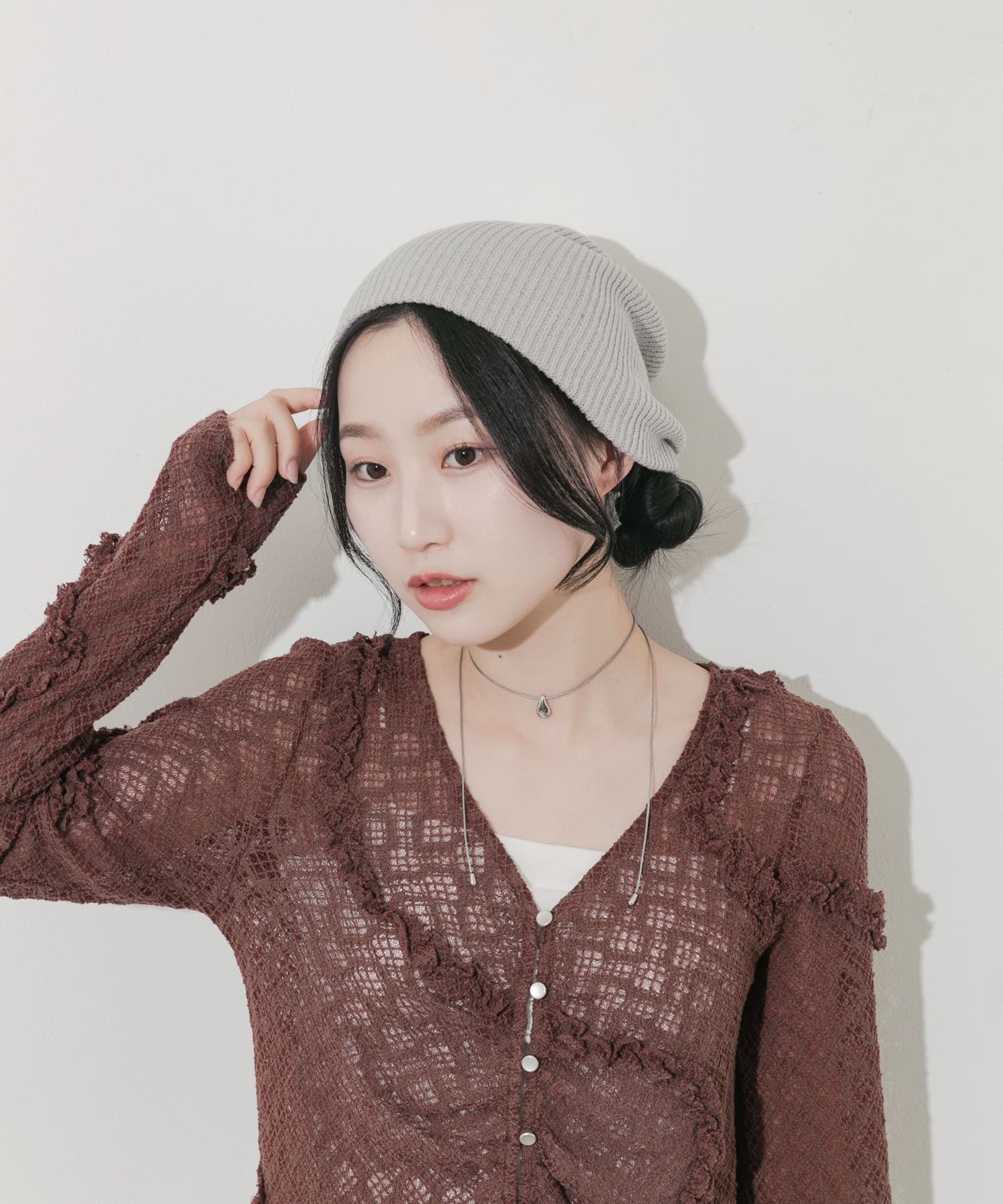 ルーズビーニー GRY -