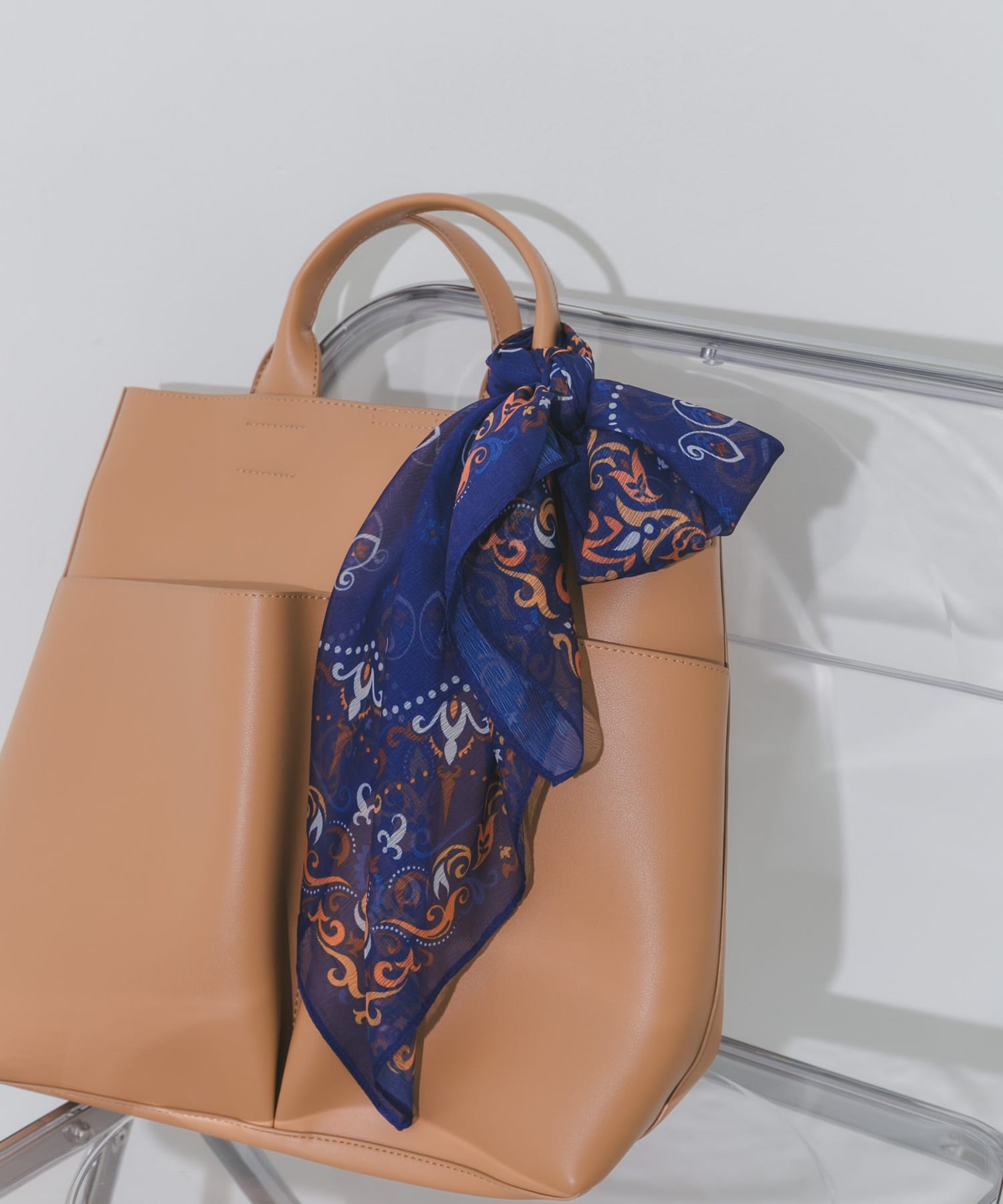 アソートシアースカーフ BLU -