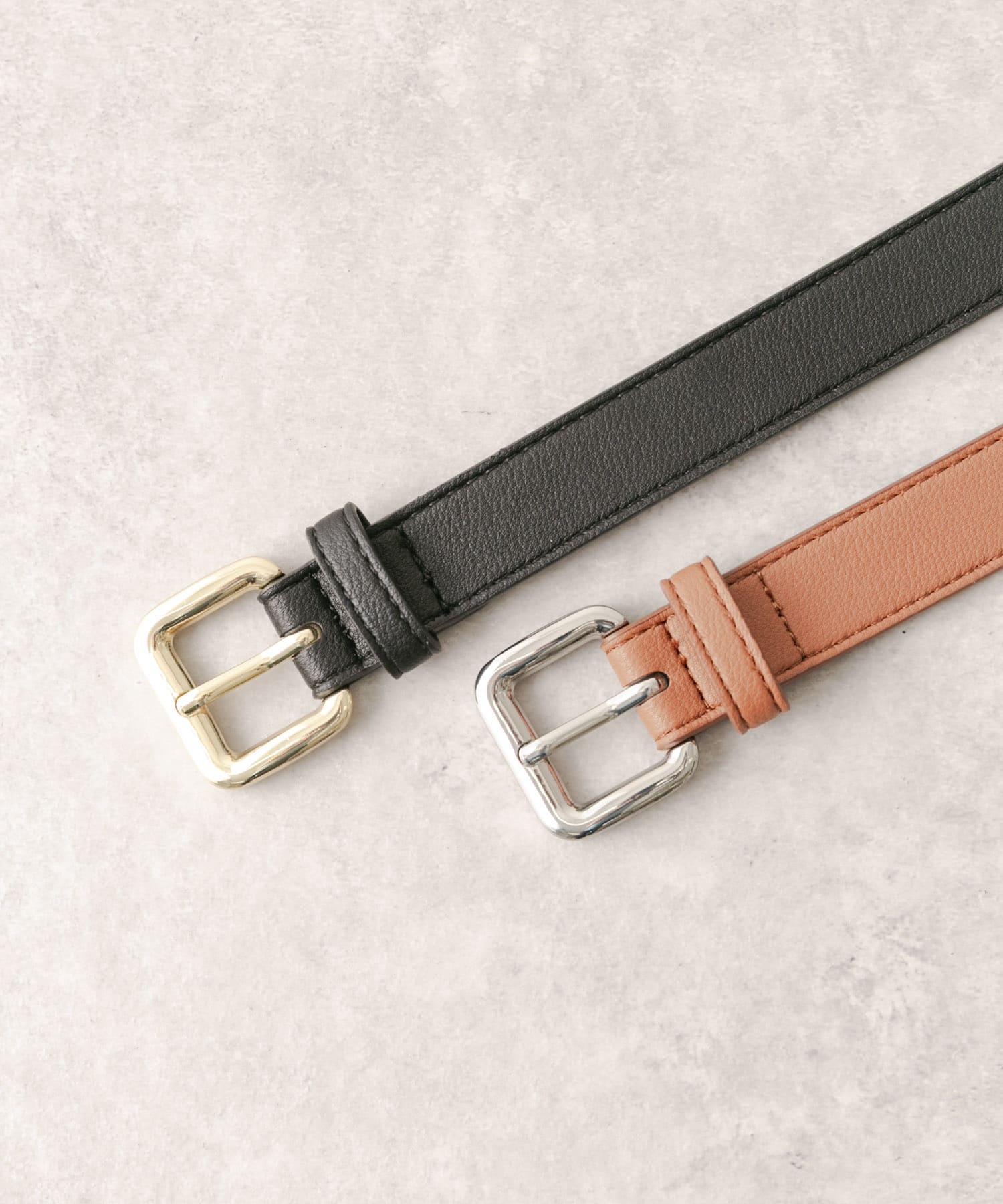 スクエアバックルベルト CML -