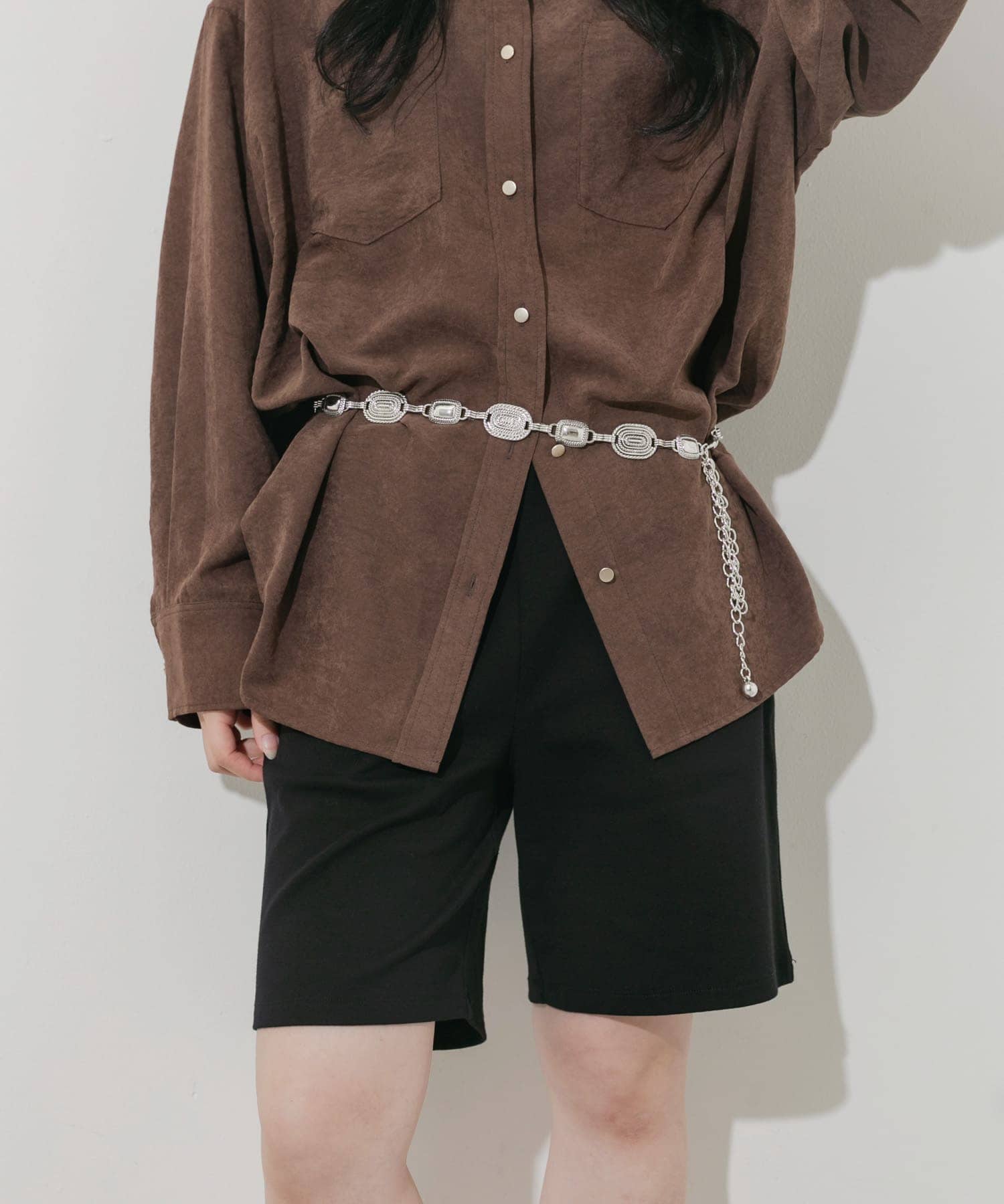 コンチョチェーンベルト SLV/A -