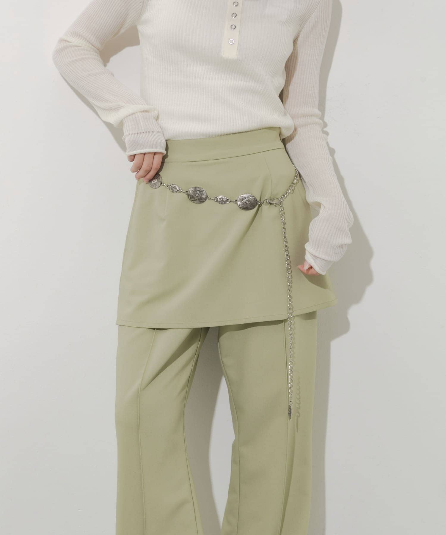 コンチョチェーンベルト SLV/B -