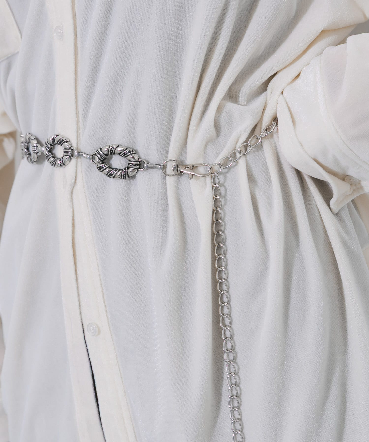 コンチョチェーンベルト SLV/C -