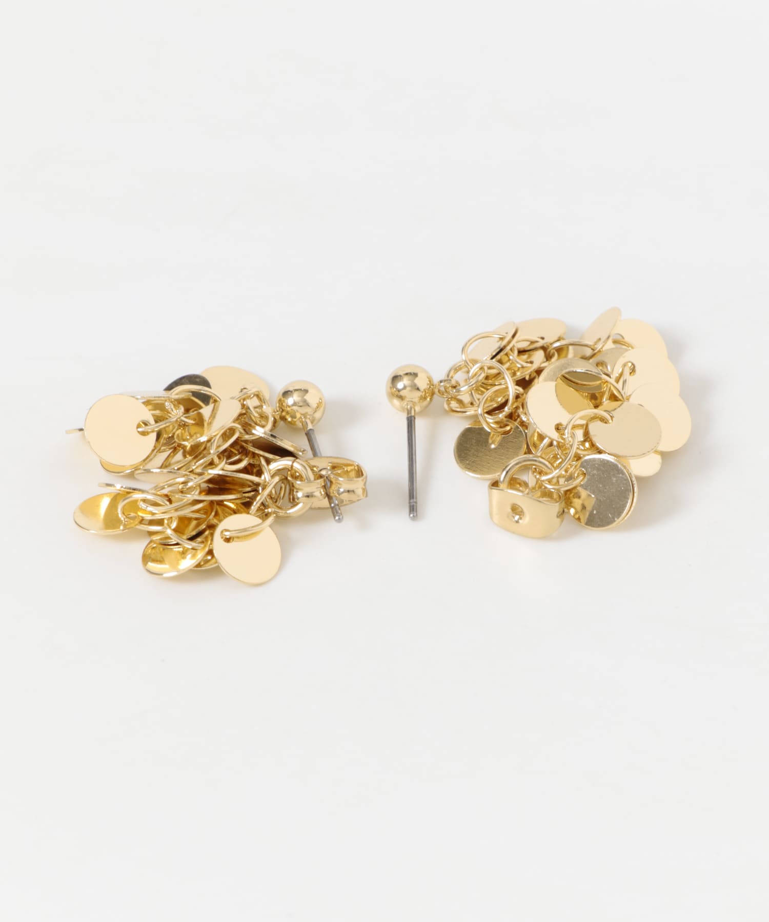 サークルプレートボリュームピアス GLD -
