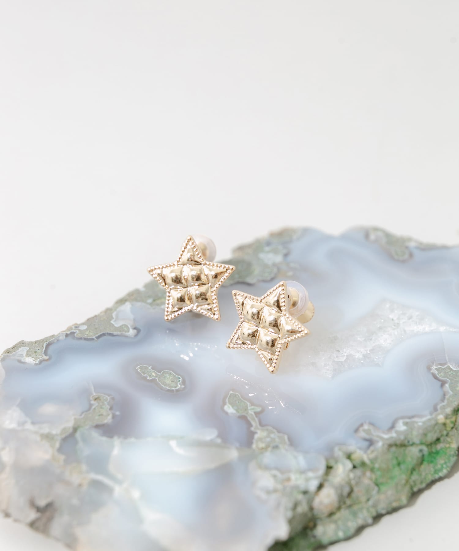 メタルスターイヤリング