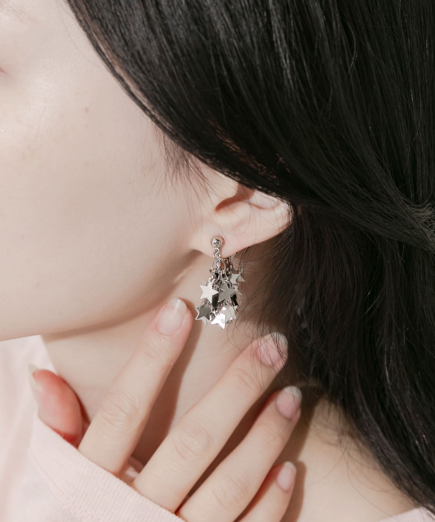 スタープレートボリュームイヤリング