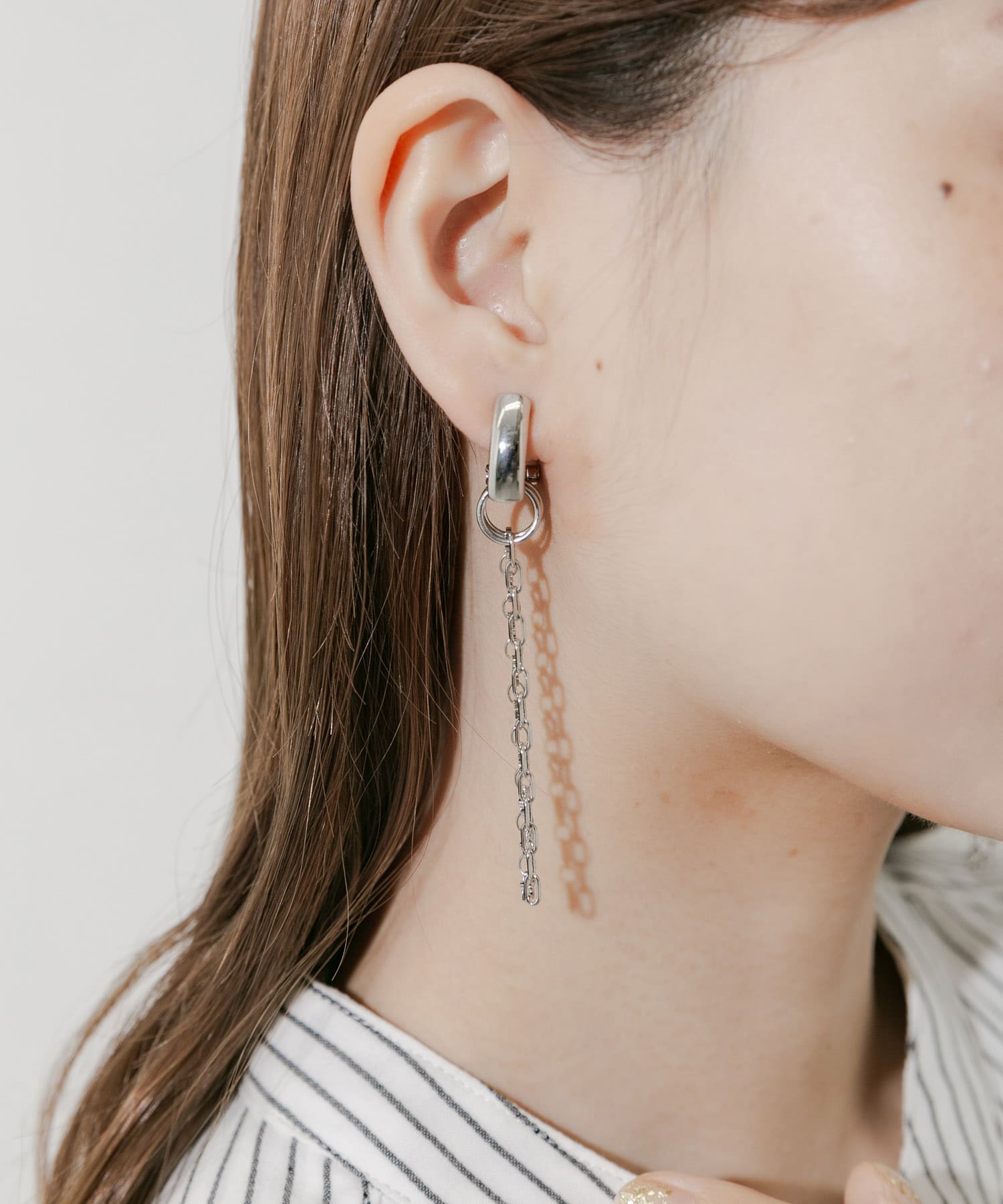 スターチェーンマルチWAYイヤリング SLV -