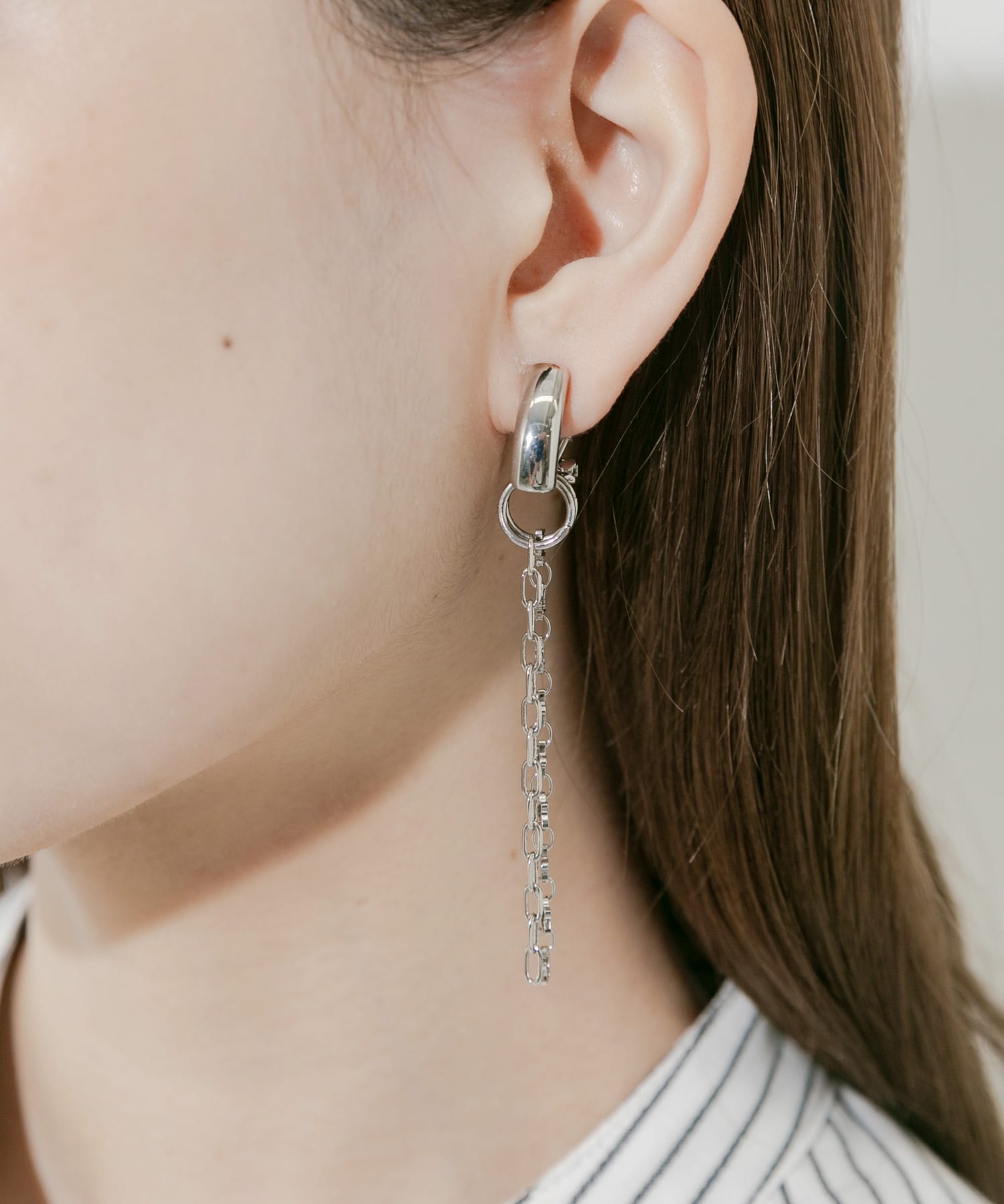 スターチェーンマルチWAYイヤリング SLV -