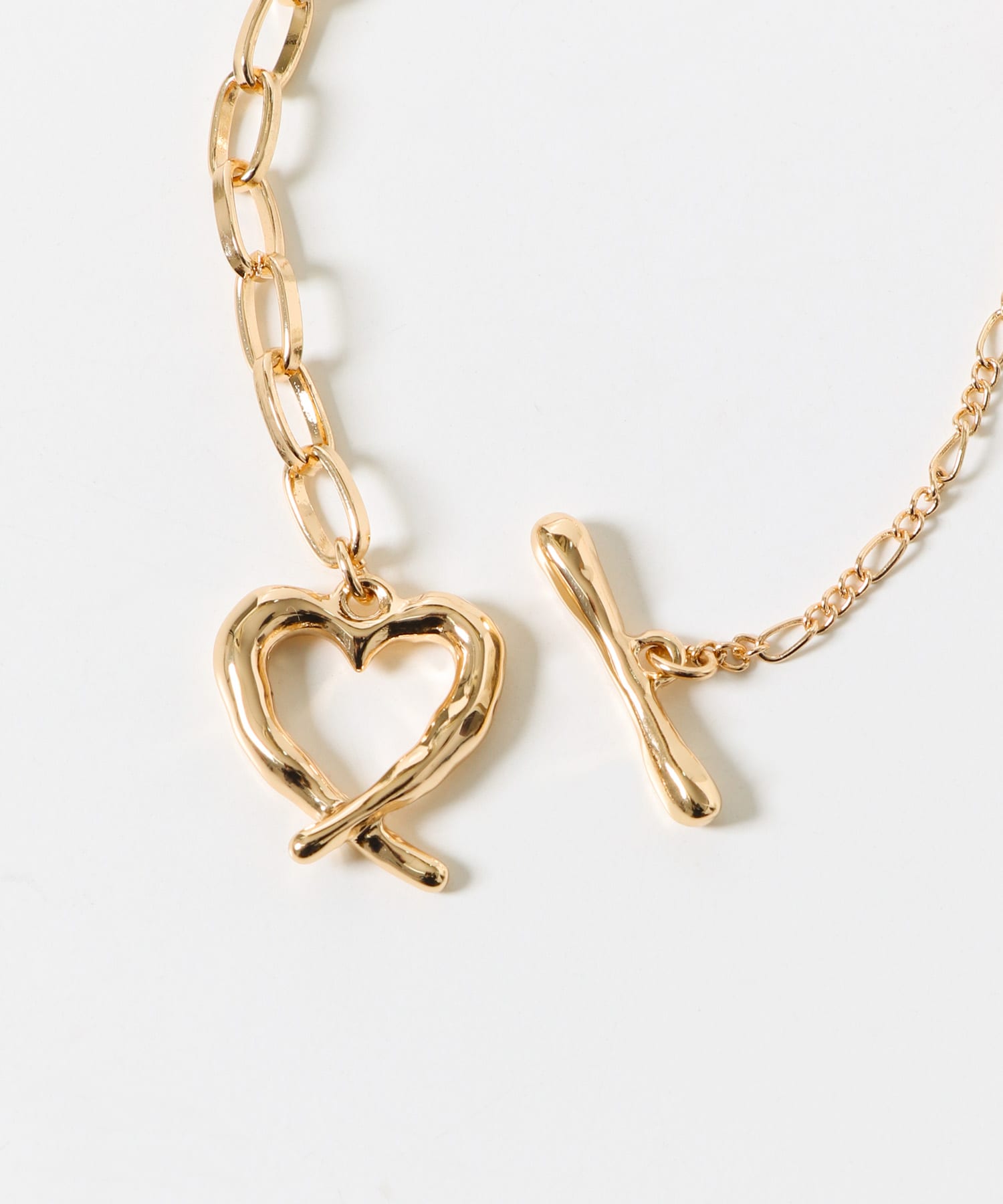 メタルハートマンテルブレスレット GLD -