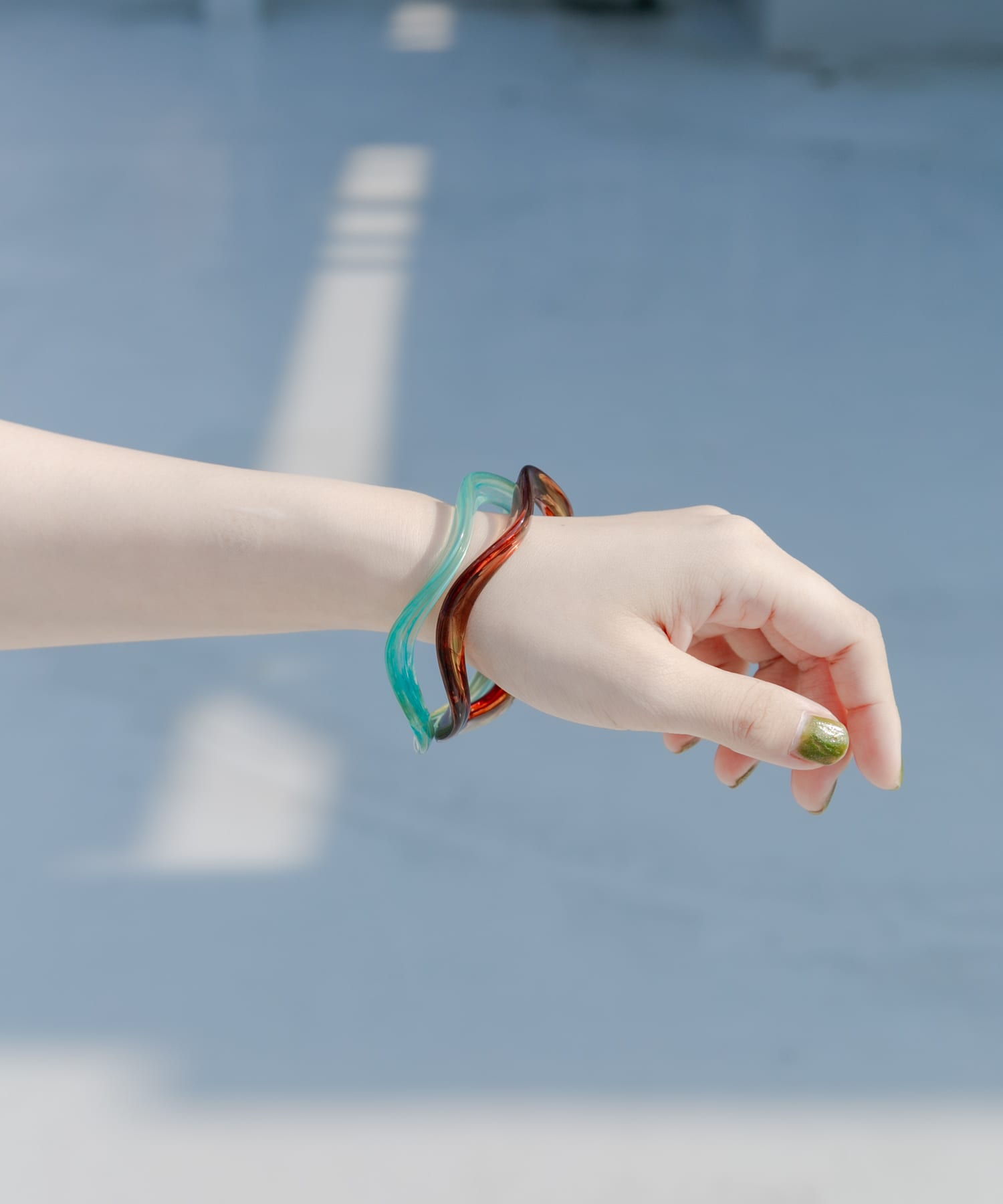 クリア2セットバングル