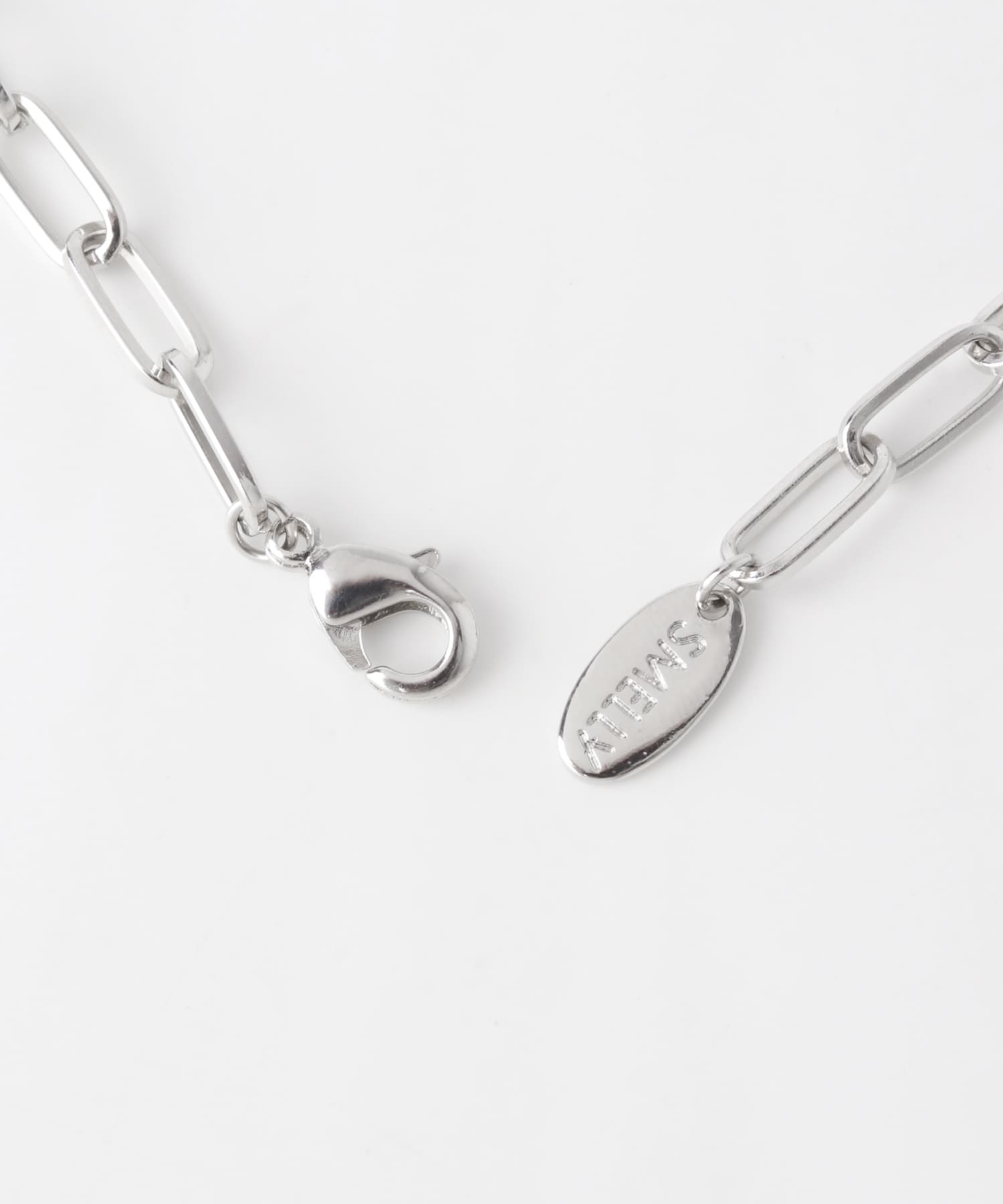パールトップコンビチェーンアンクレット SLV -