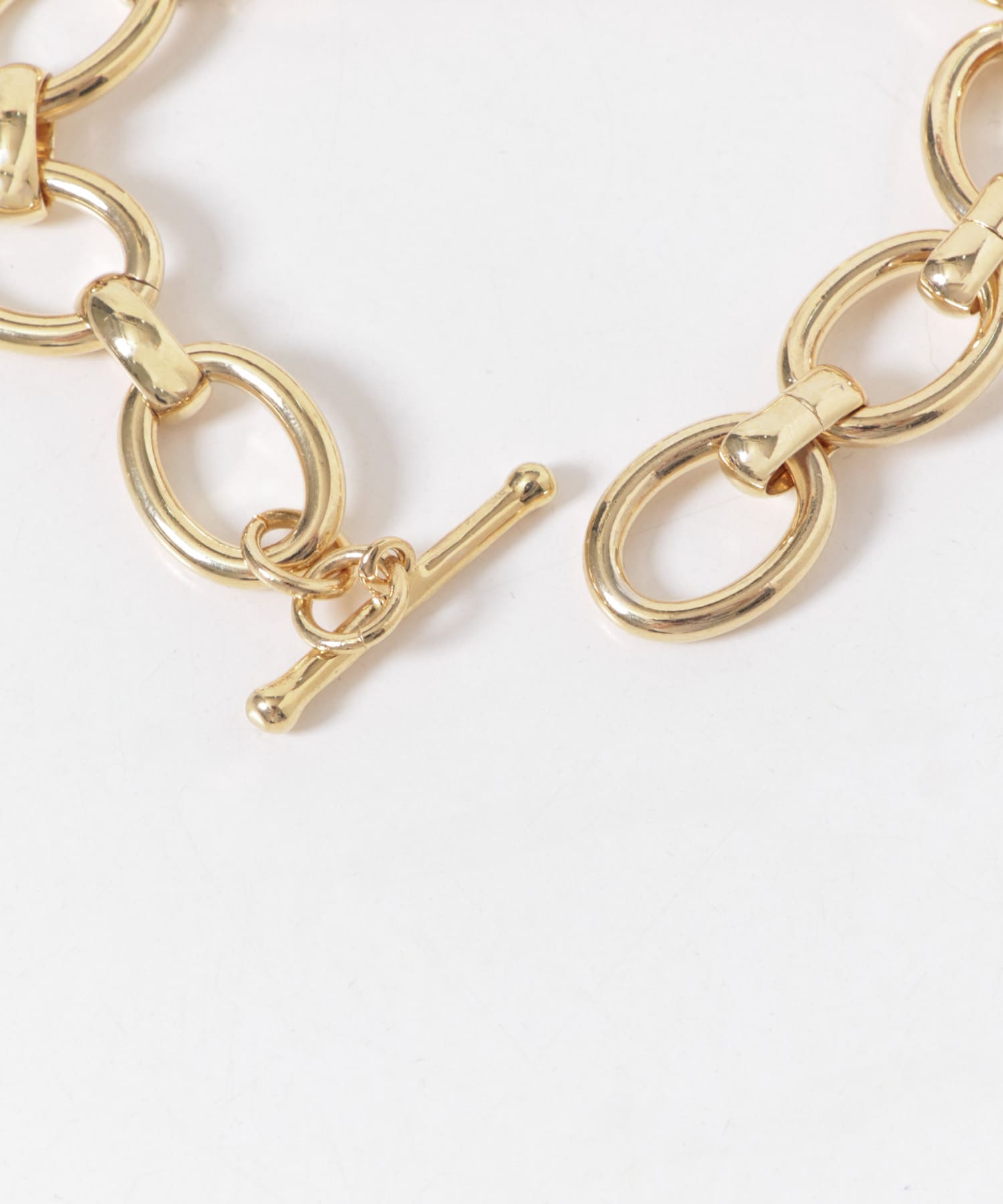 コインモチーフマンテルブレスレット GLD -