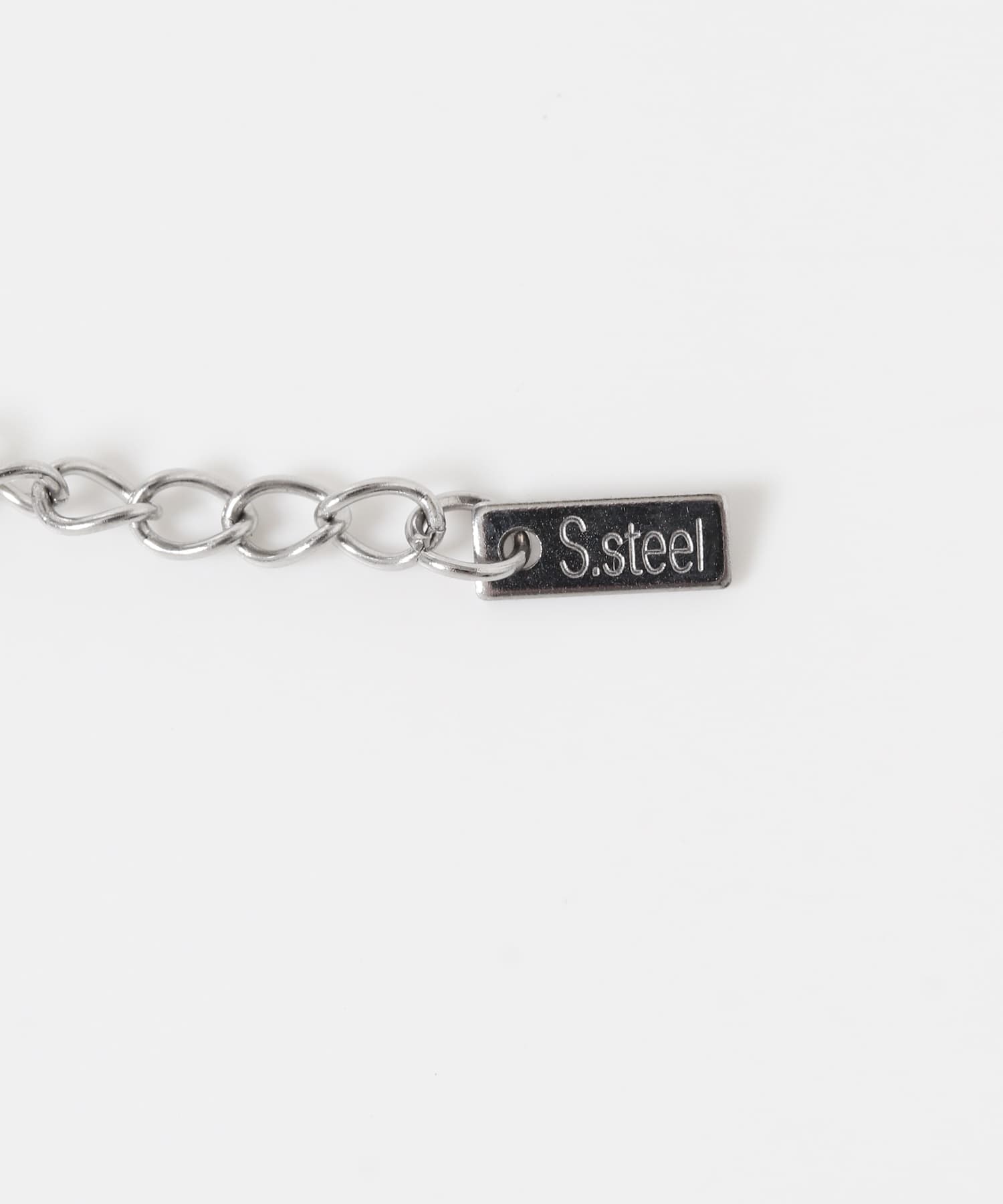 ステンレスボールチェーン2セットネックレス SLV -