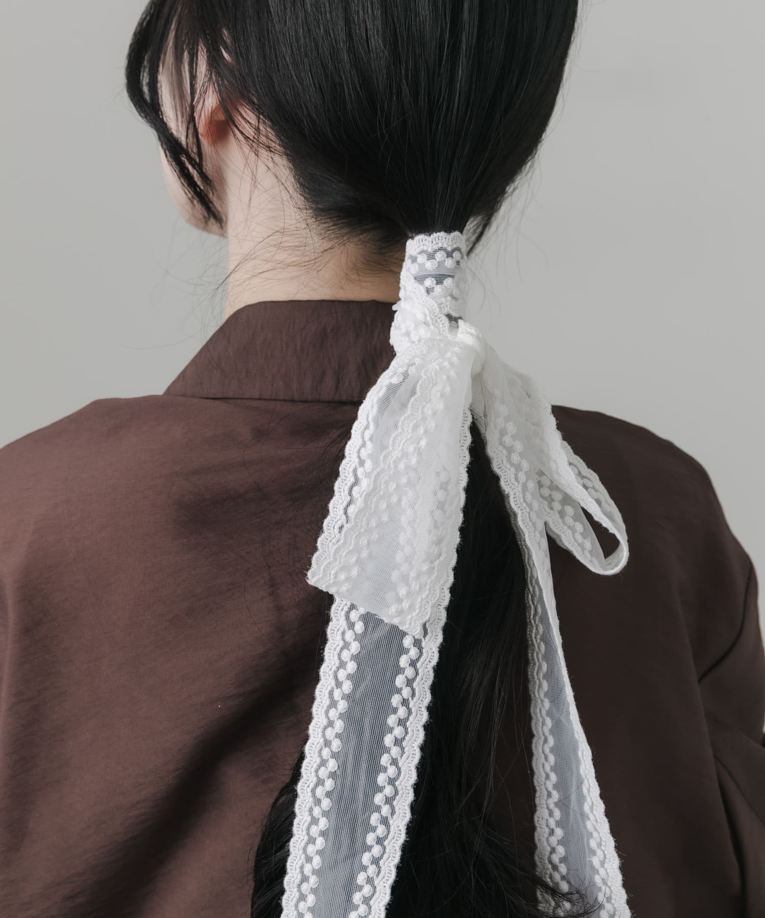 マルチレースセットネックレスA WHT -