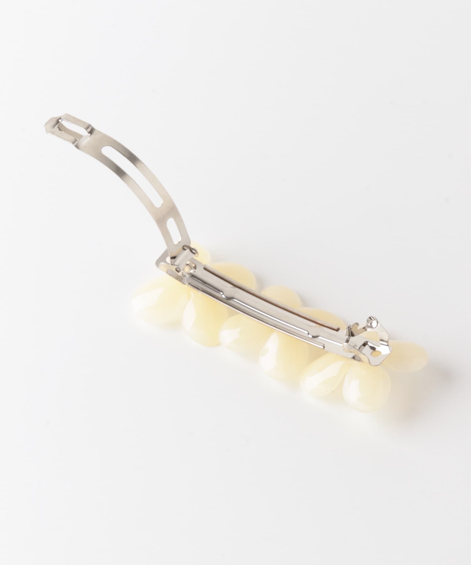 フラワーパールバレッタ IV/WH -