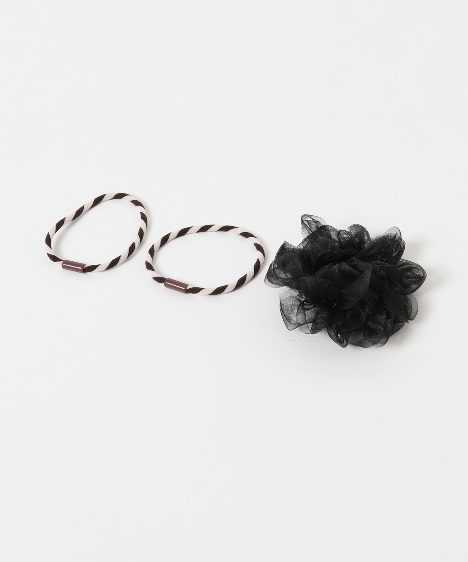 シアー3セットゴム BLK -