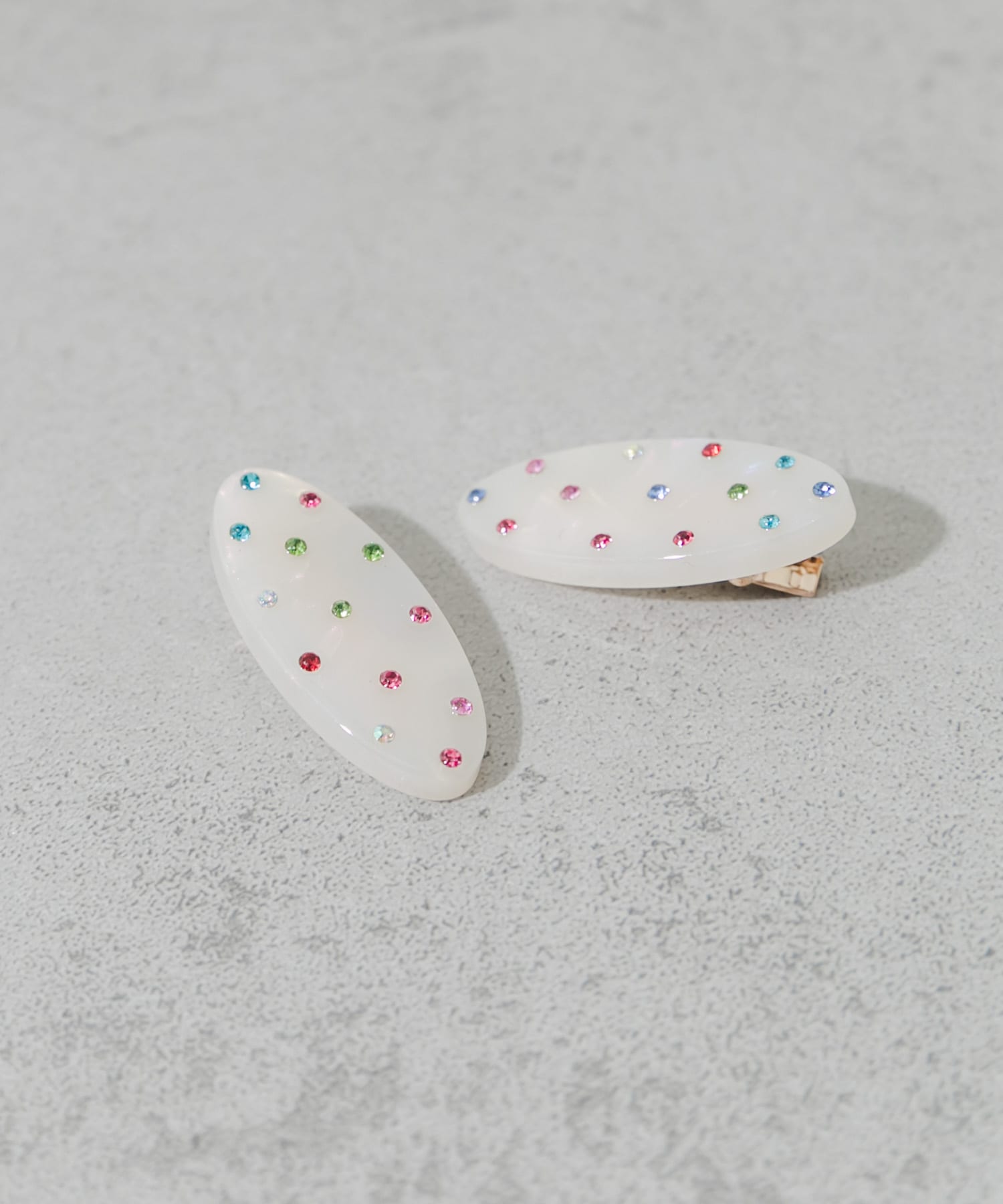 カラフルビジュー2セットピン