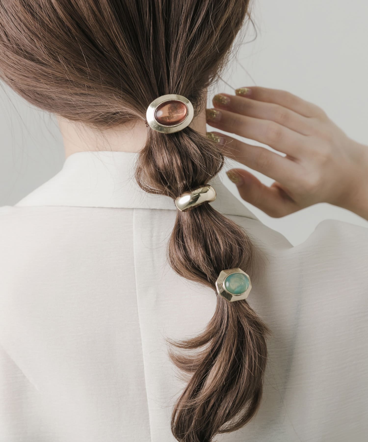 カラージュシメタルヘアカフセット GLD -