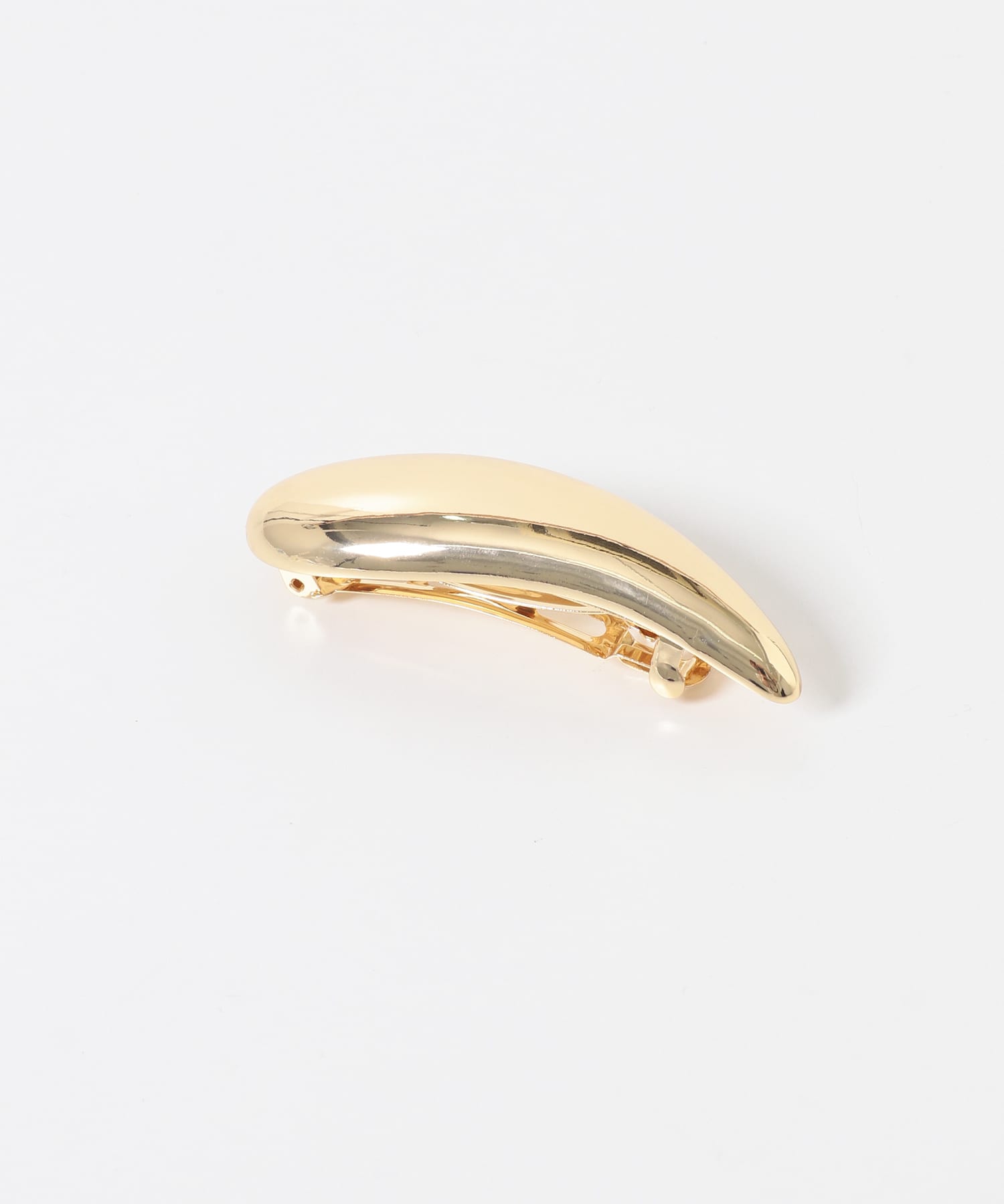 プランプメタルバレッタ GLD -