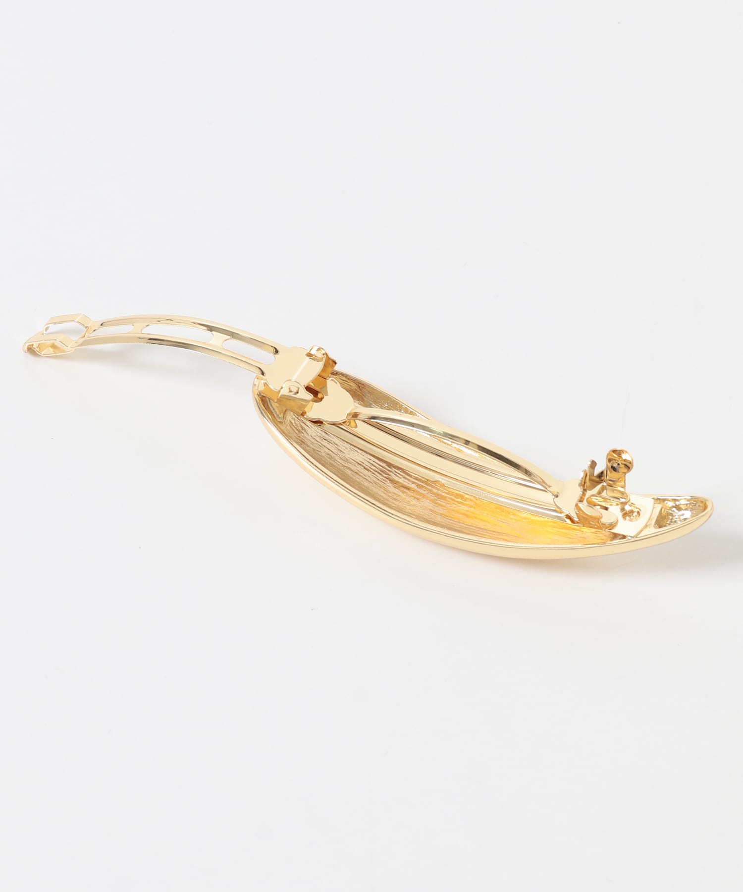 プランプメタルバレッタ GLD -