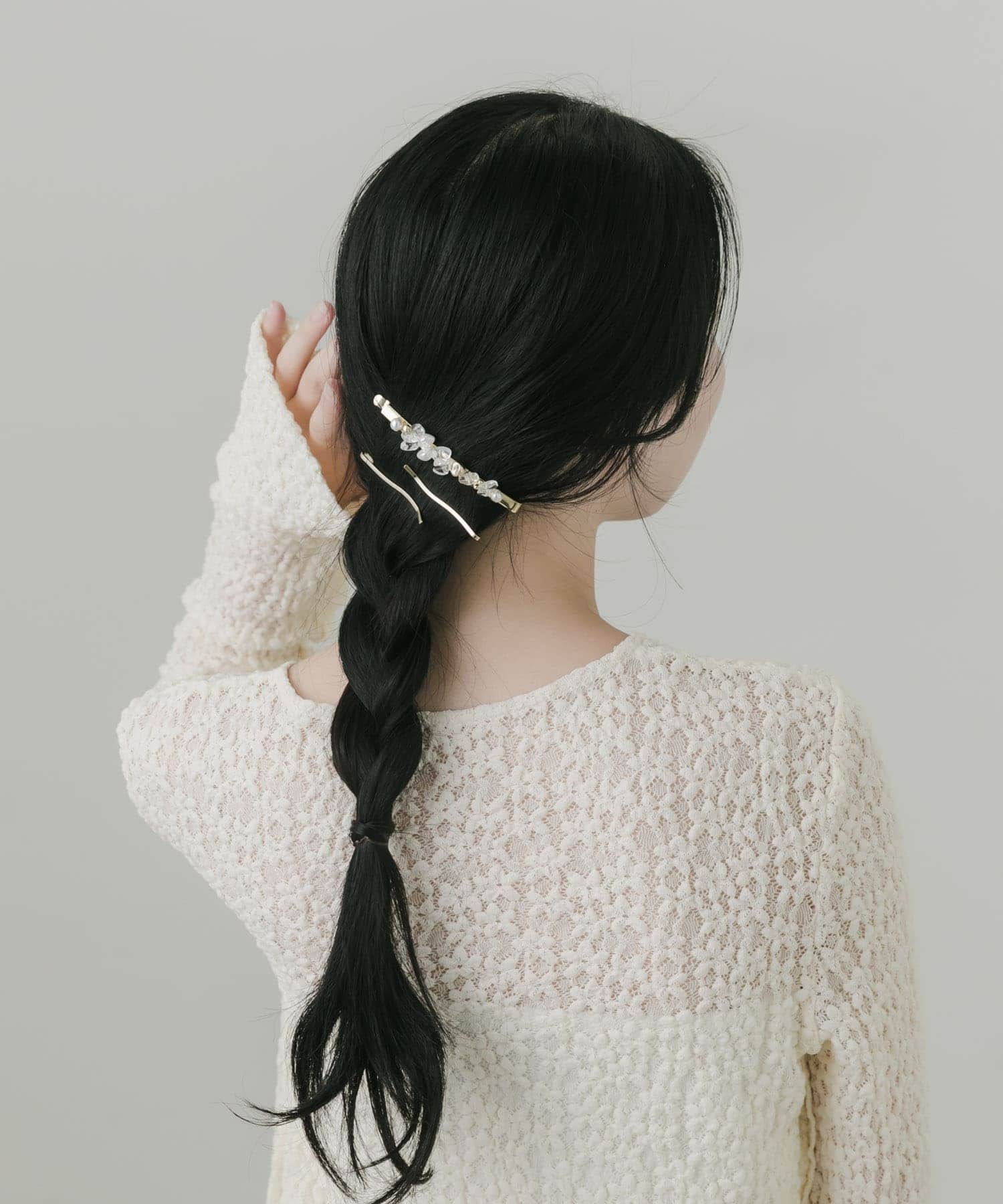 クリアパーツ3セットヘアピン GD/CL -