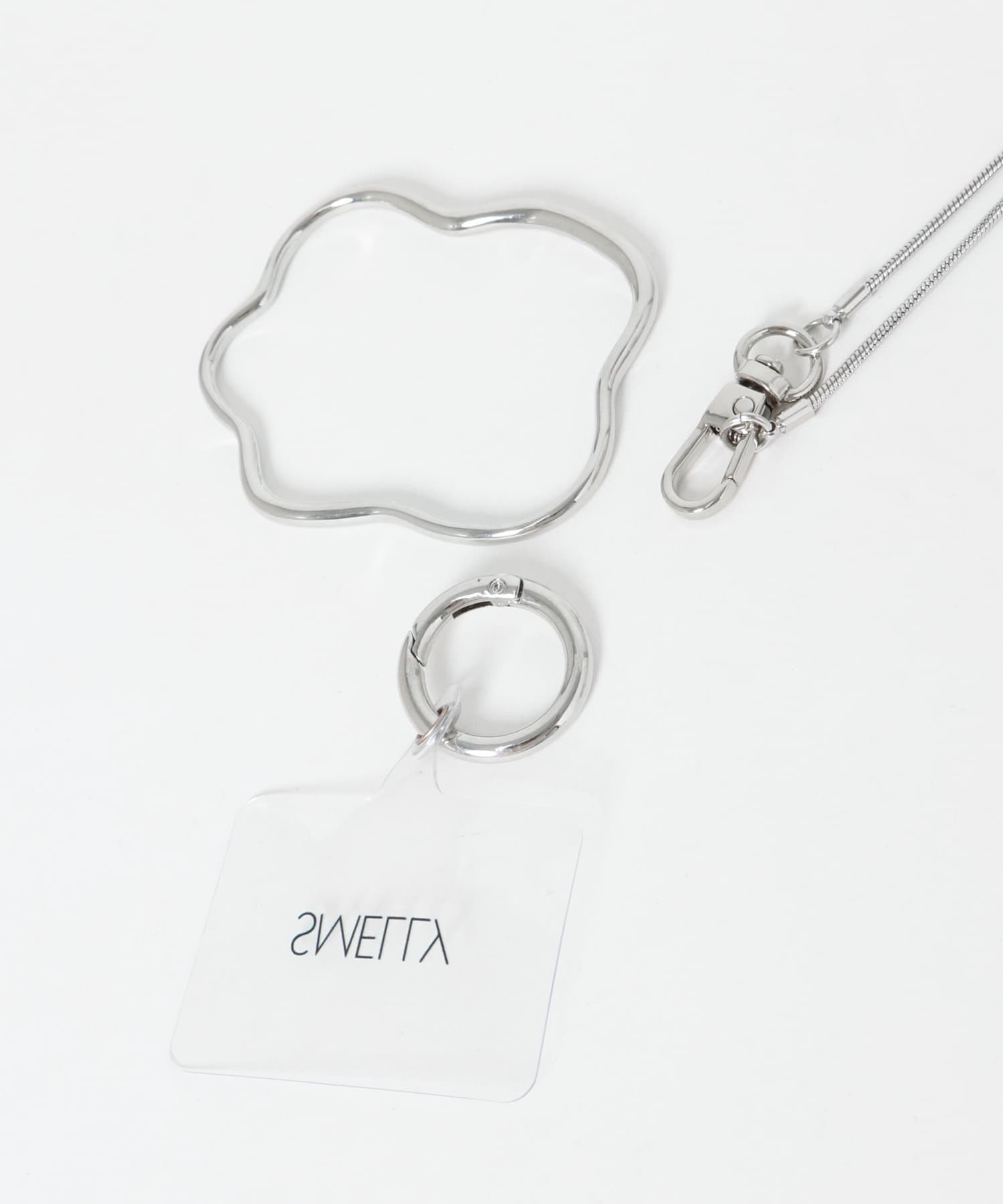 スネークチェーンマルチショルダー SLV -