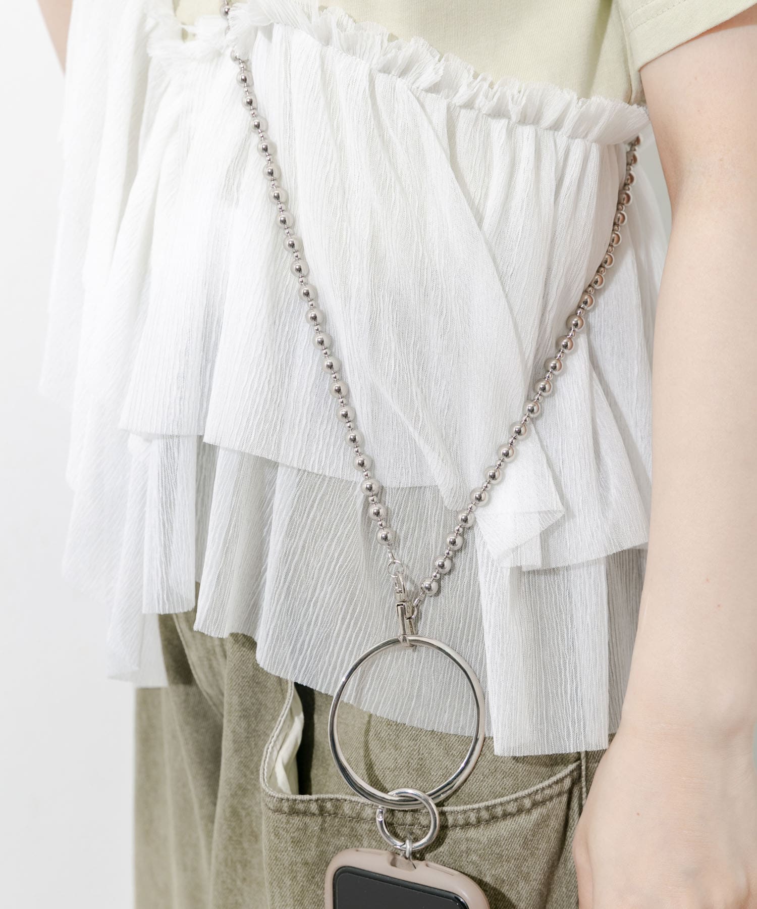 ボールチェーンマルチショルダー