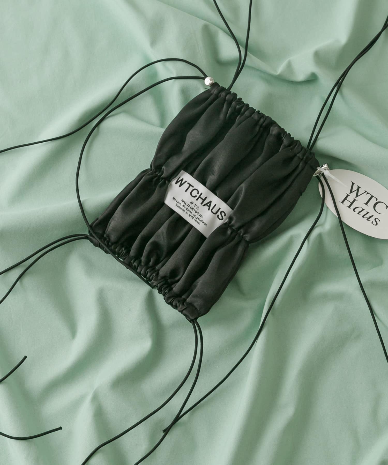 『WEB/一部店舗限定』WELCOMETOCCC　ppipi bag BLK -
