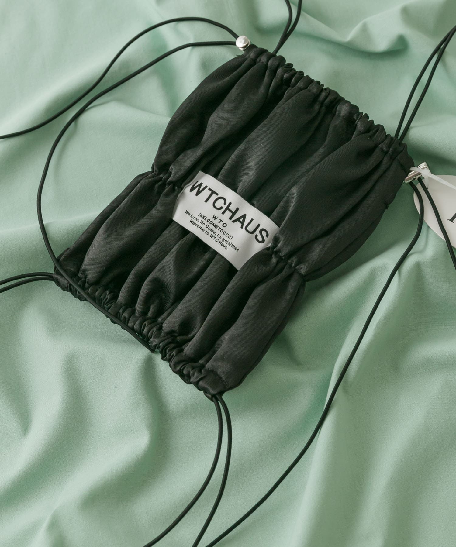 『WEB/一部店舗限定』WELCOMETOCCC　ppipi bag BLK -