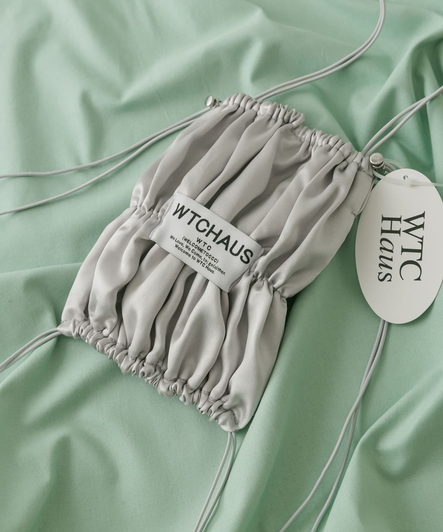 『WEB/一部店舗限定』WELCOMETOCCC　ppipi bag GRY -