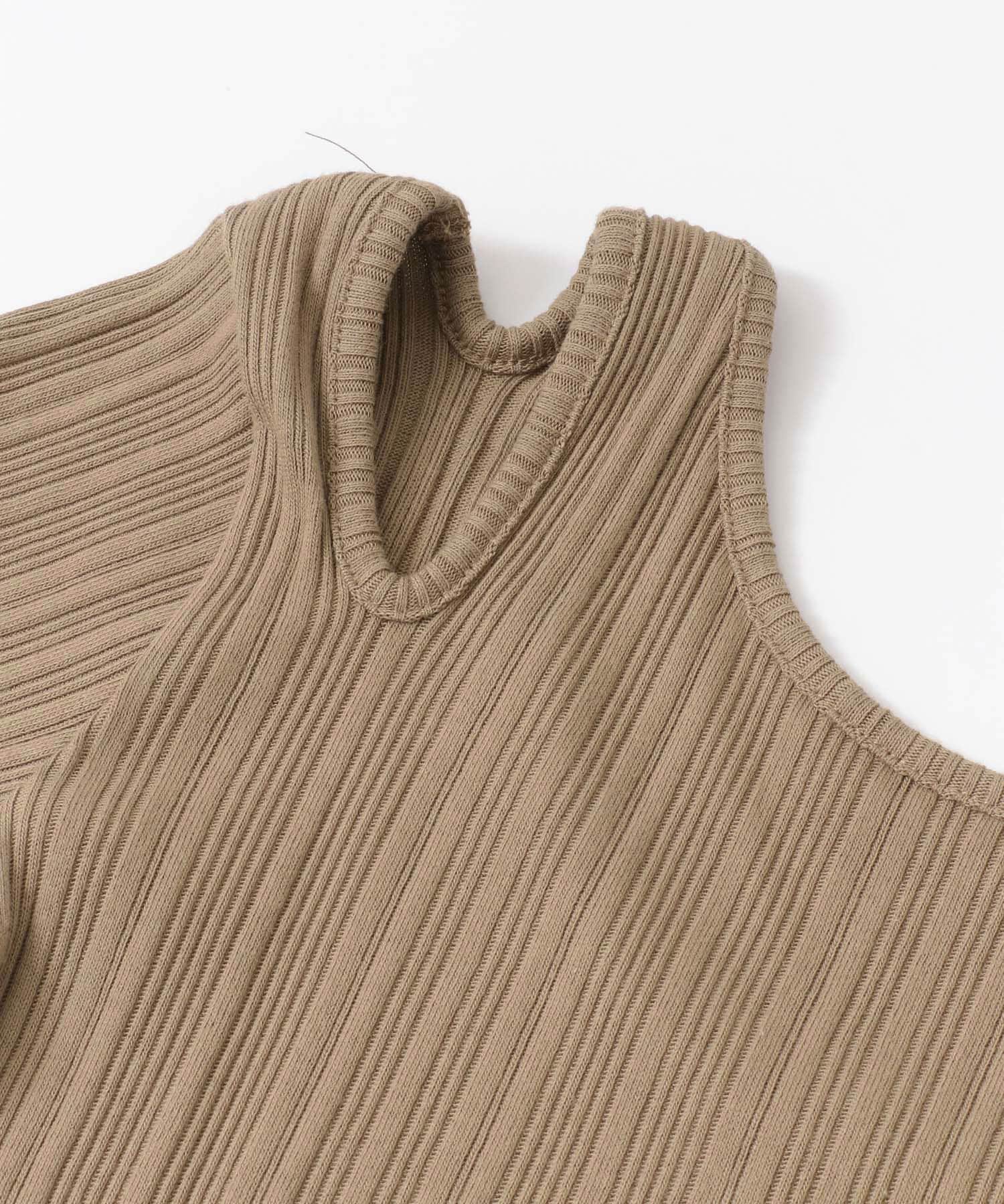 アシメネックコンパクトトップ MOCHA FREE