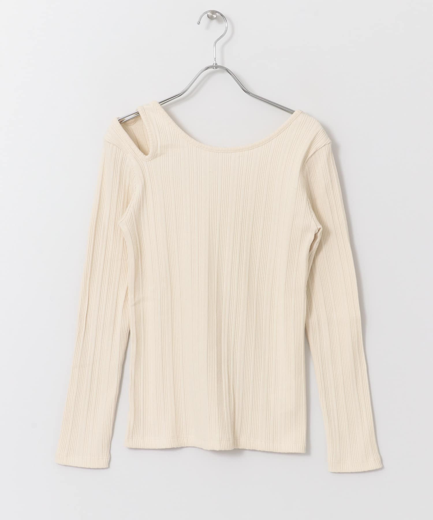 アシメネックコンパクトトップ IVORY FREE