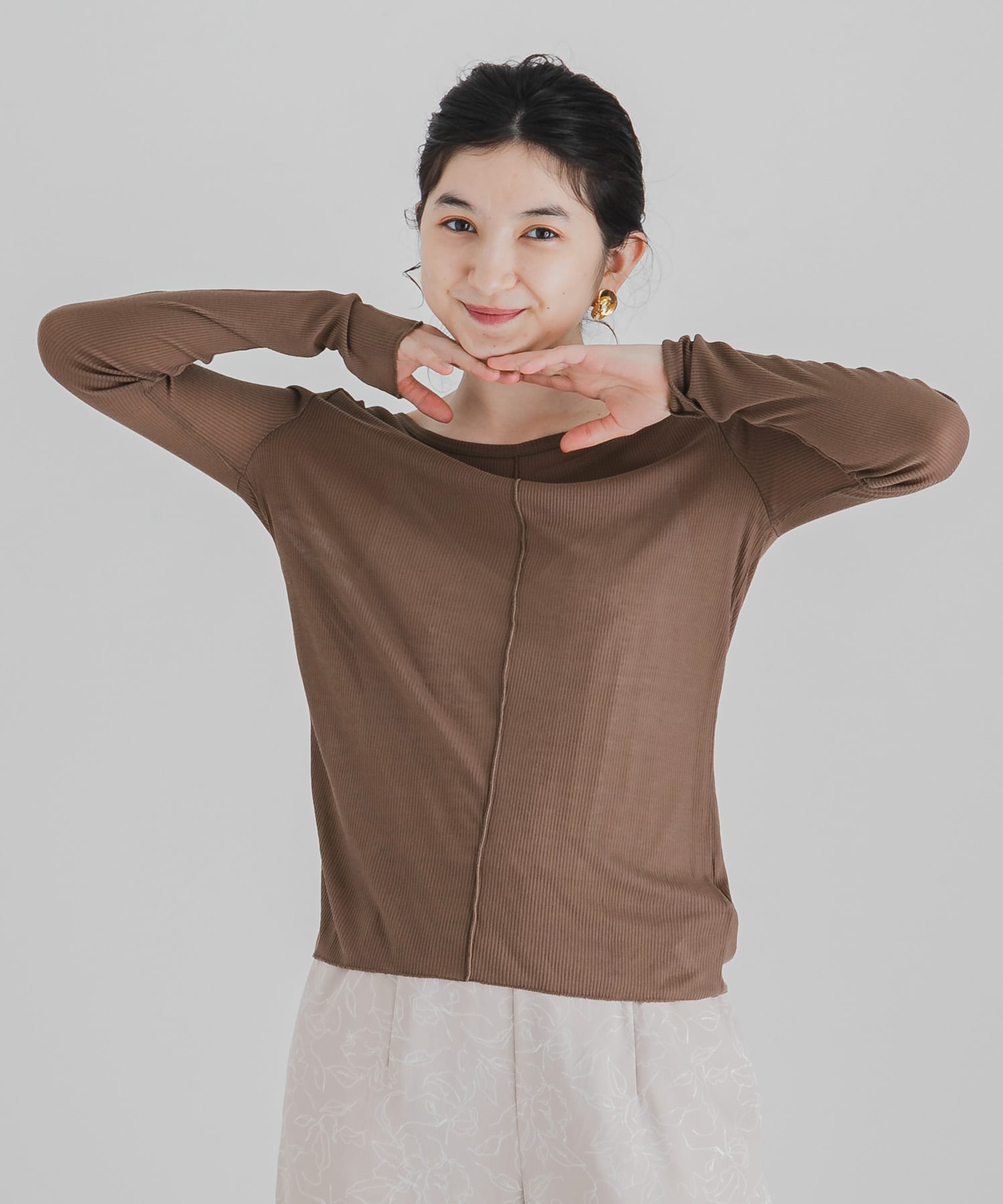身長：165cm サイズ：FREE