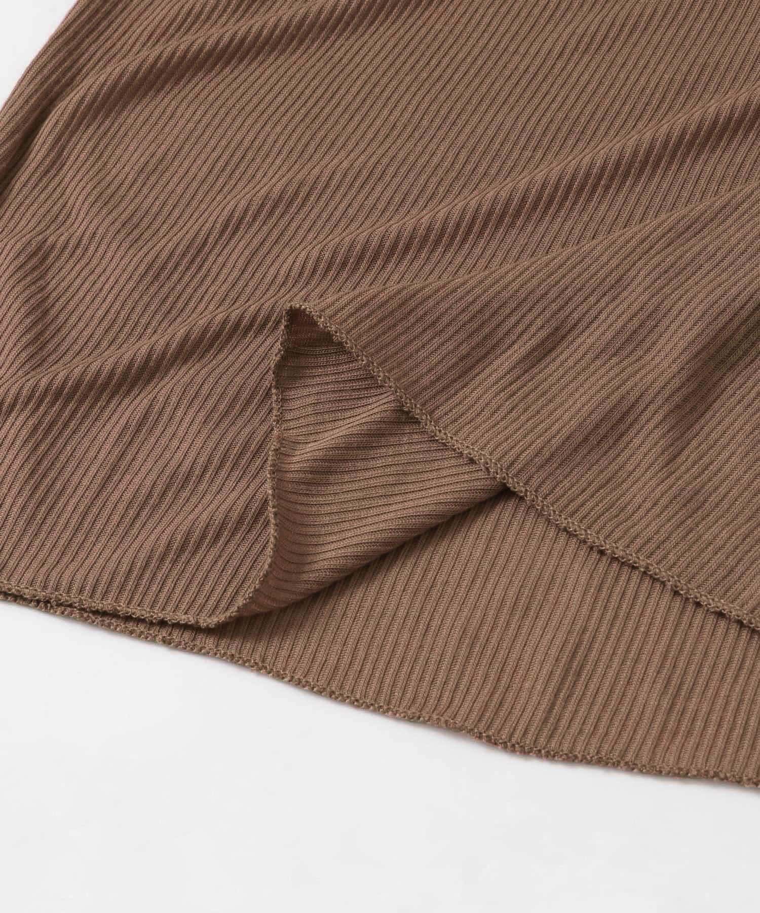 ボートネックシアーカットトップ MOCHA FREE