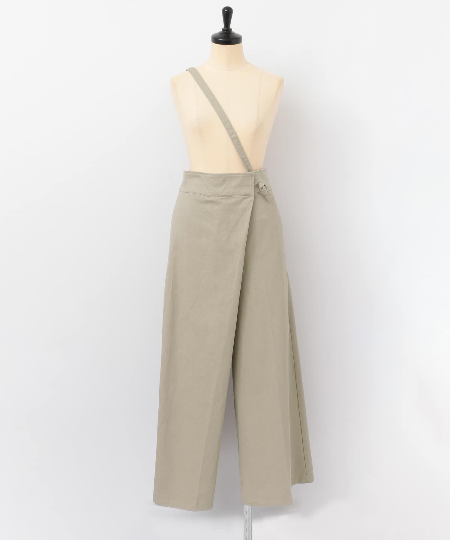 2WAYワンショルダーサスツキパンツ L.KHAKI M