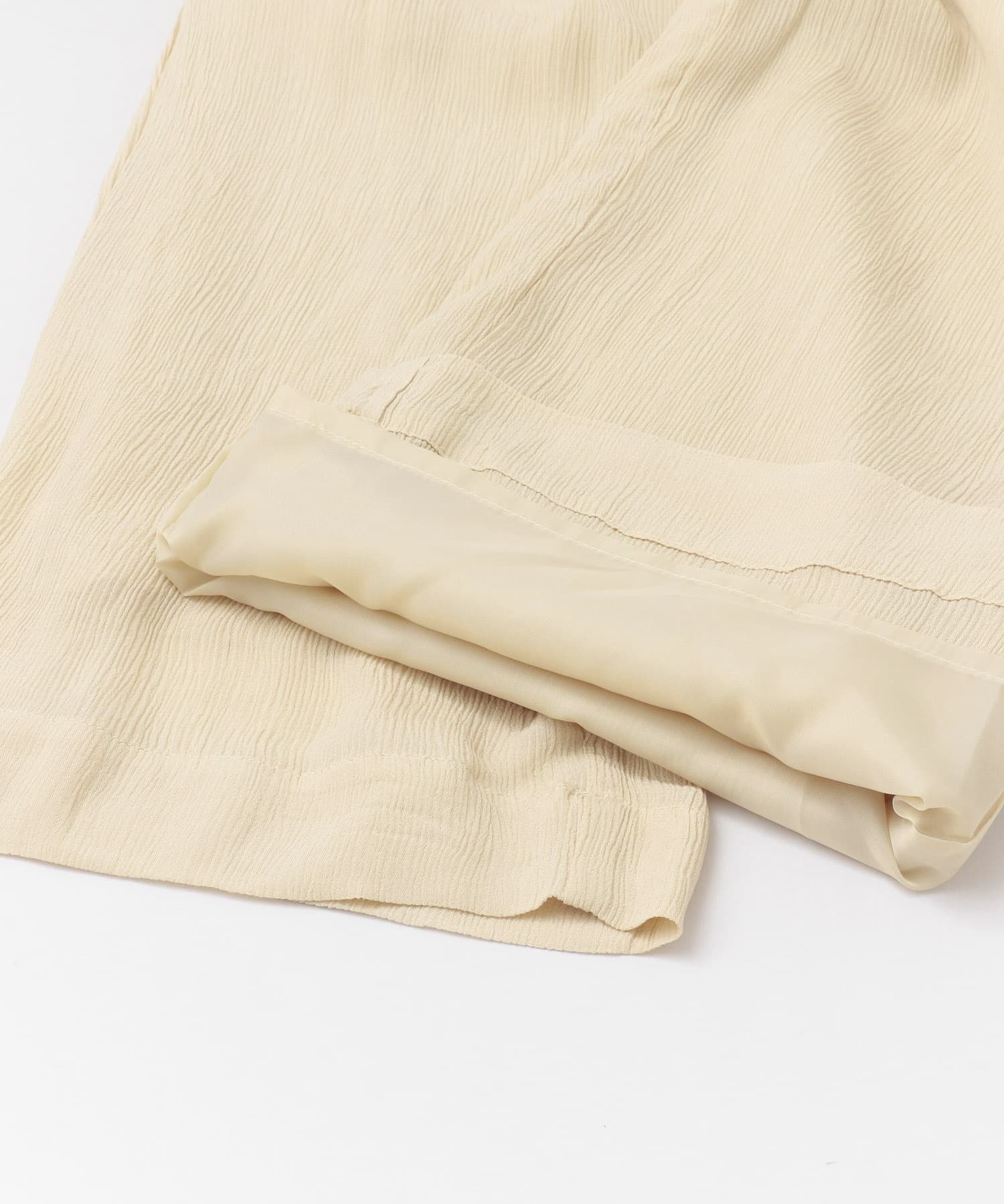ワイドストレートヨウリュウパンツ BEIGE FREE